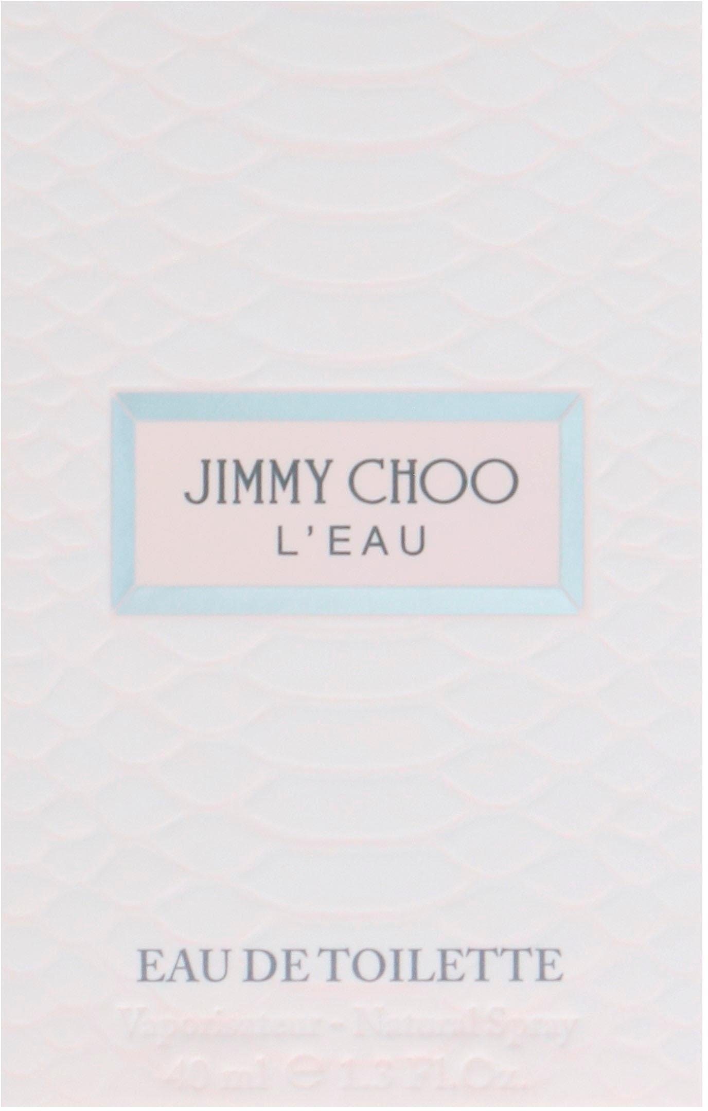 JIMMY CHOO Eau de Toilette »L' Eau«, Blumiger Damenduft mit Bergamotte, Pfingstrose, Nektarine und Moschus.
