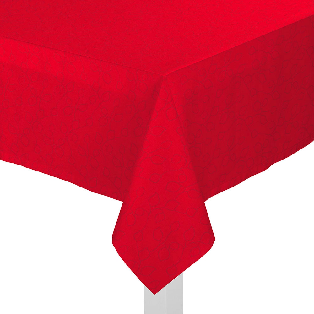 Wirth Tischdecke »Westport«, (1 St.), Made in Germany, Jacquard Dekostoff, Blatt-Design, Pflegeleicht