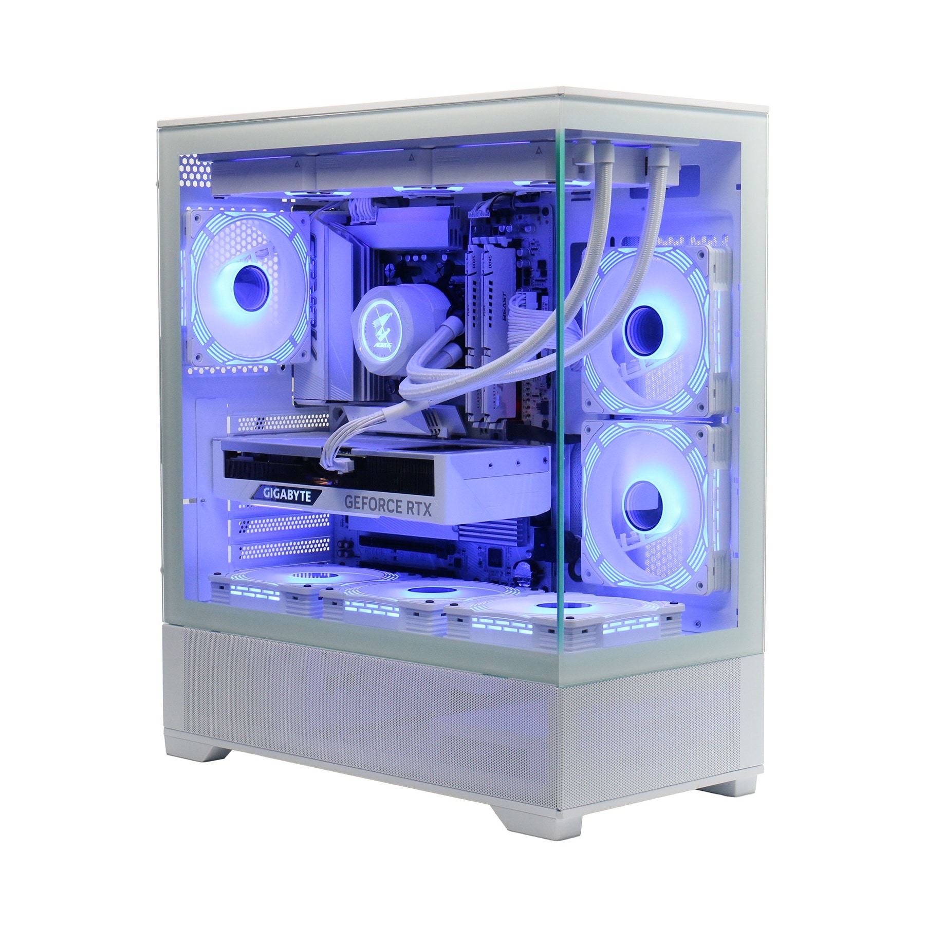 GAMEMAX Gaming-PC »ICE 7766«, Windows 11, DDR5 RAM