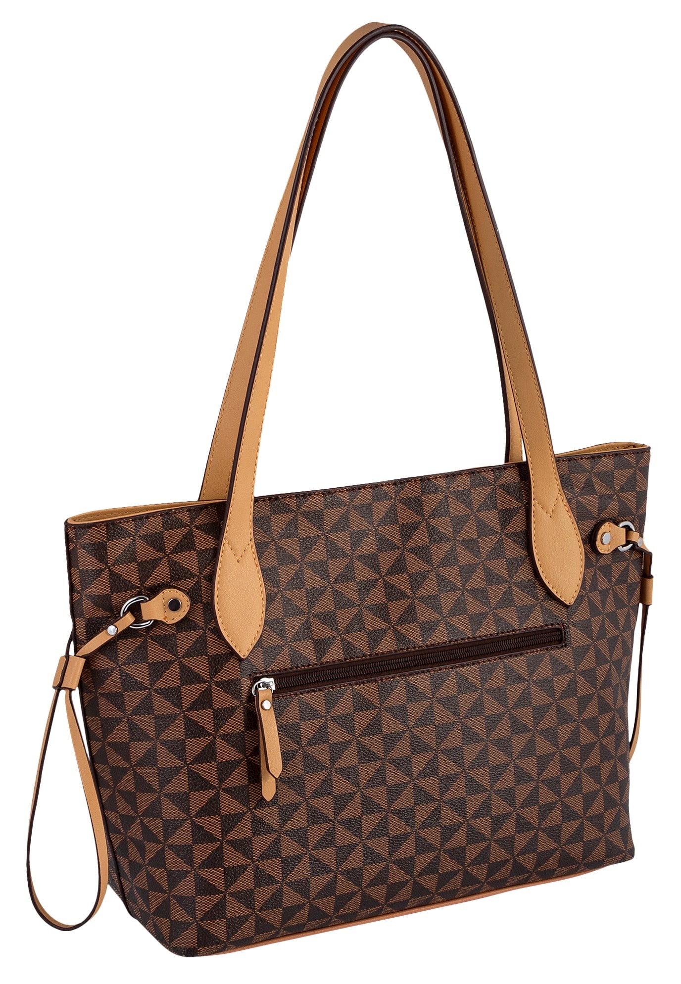 Gabor Shopper »Barina«, aus Lederimitat mit charakteristischem All-Over-Druck und Metall Logo
