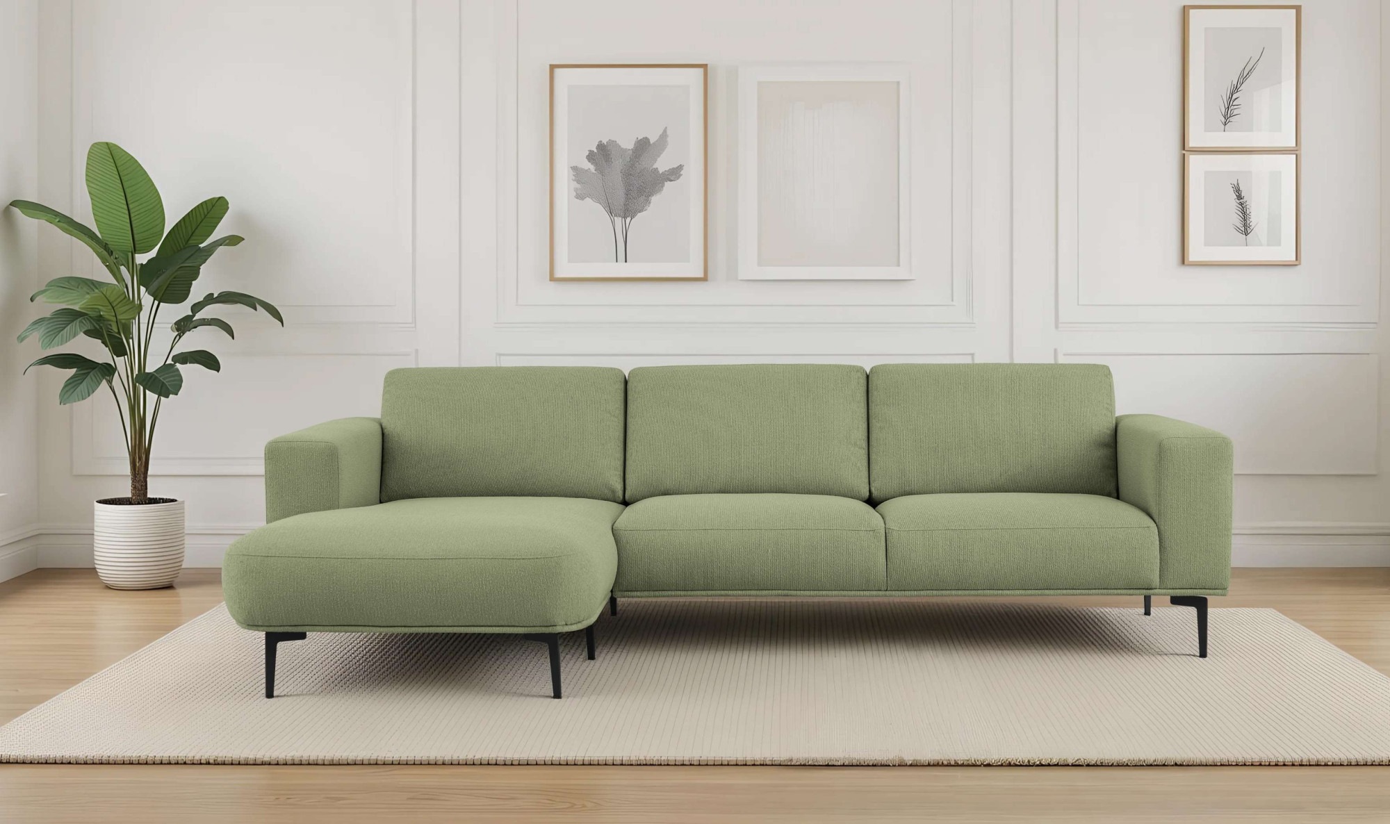 OTTO home Ecksofa »Lillith, 289 cm, L-Form, gemütlicher Sitzkomfort« Eckcou günstig online kaufen