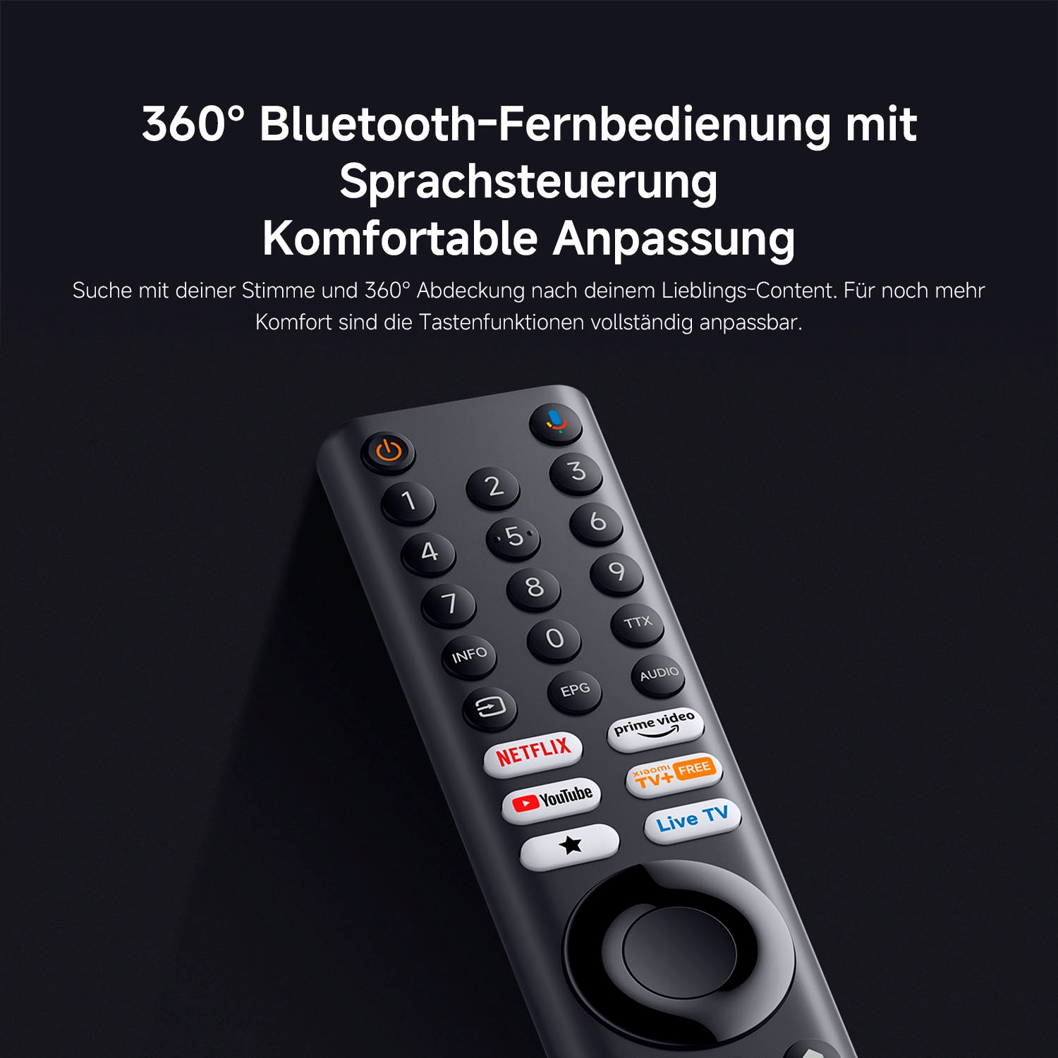 Xiaomi QLED-Fernseher »L50MB-APEU« 125 cm/50 ″ Smart-TV Xiaomi TV A Pro 50 (2026)