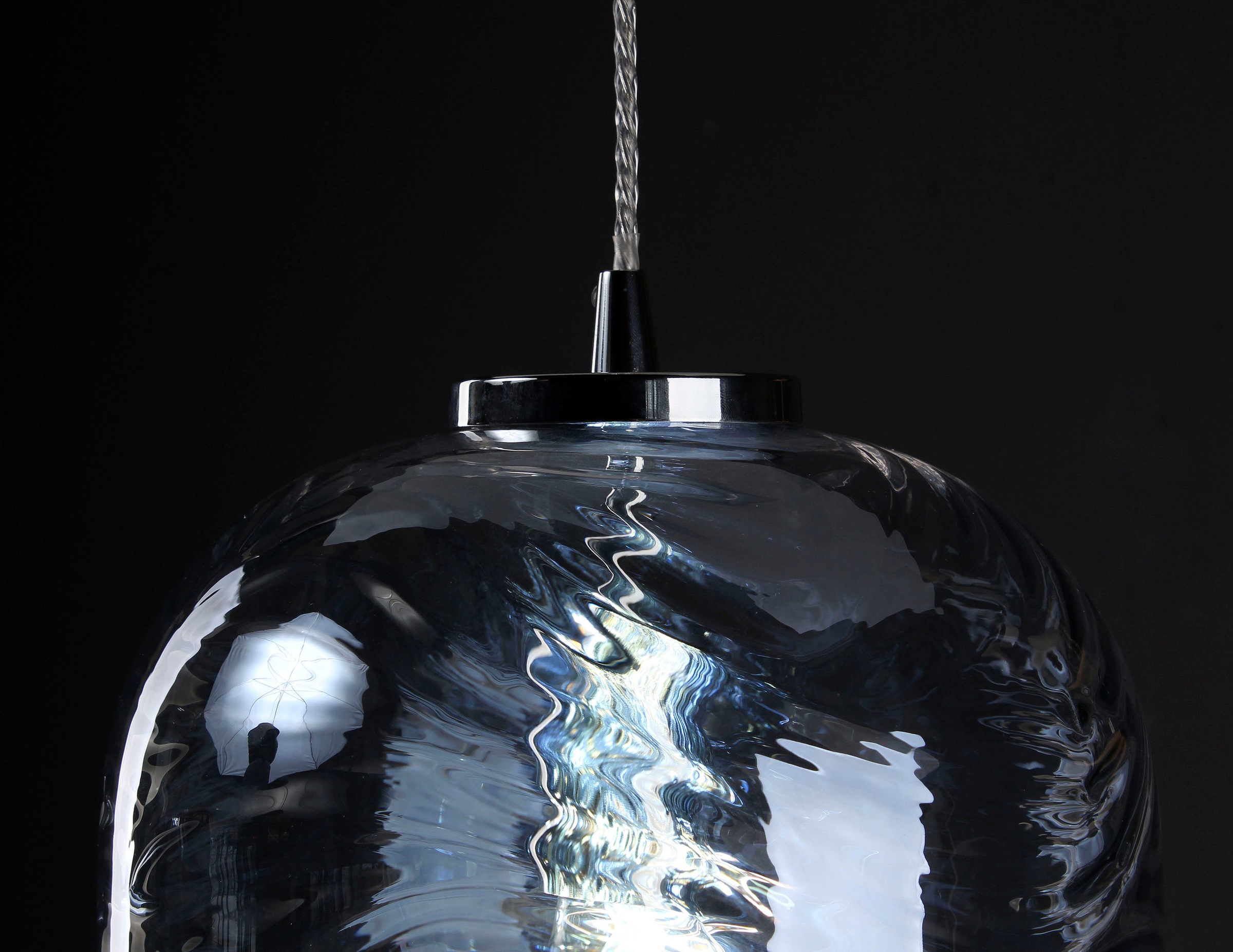 ECO-LIGHT Hängeleuchte »Nereide«, Leuchtmittel E27 | Leuchtmittel wechselbar, hochwertiges Glas