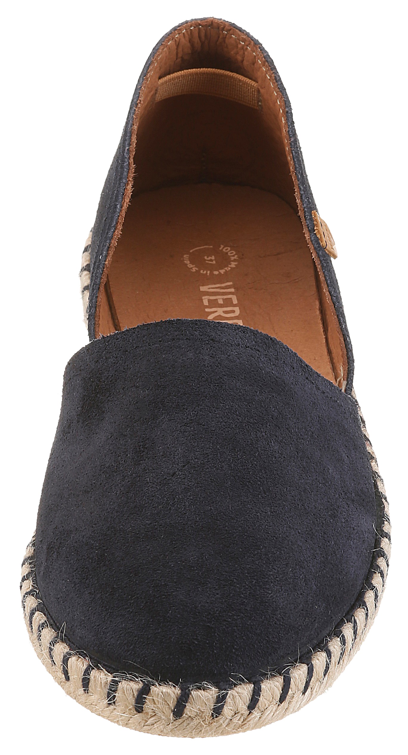 VERBENAS Espadrille  Strandschuh, Sommerschuh, Loafer aus Veloursleder