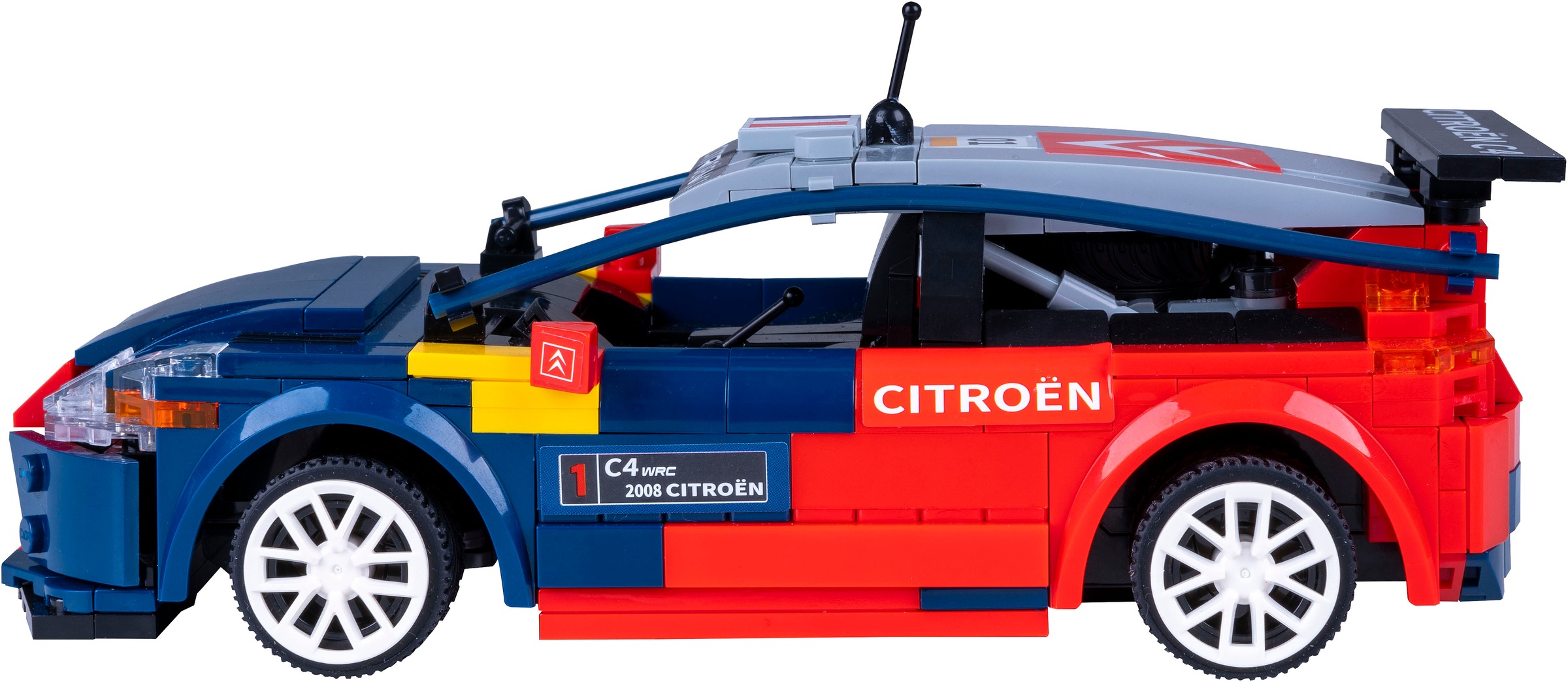 Jamara RC-Auto »CaDA, 2008 Citroën C4 WRC 1:20 2,4GHz Bricks«