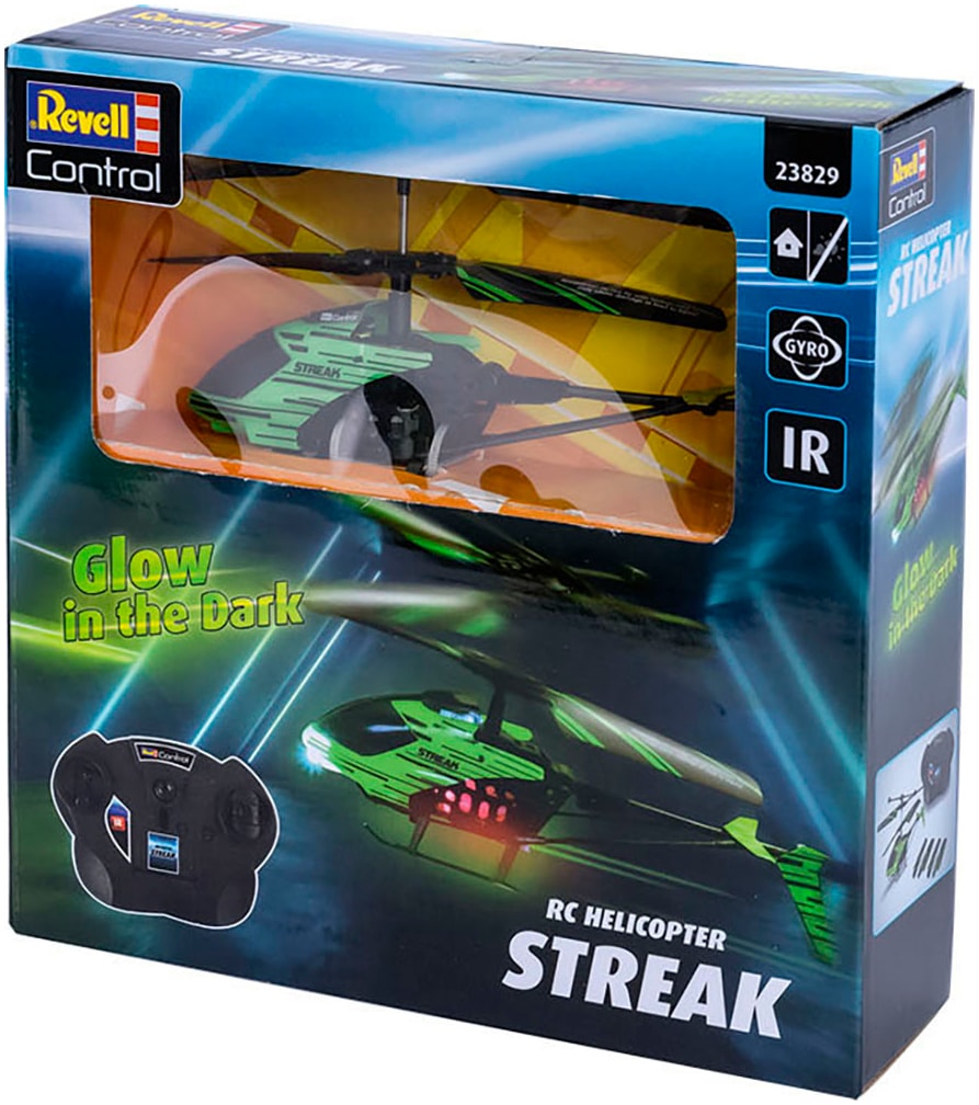 Revell® RC-Helikopter »Revell® control - Streak; Glow in the dark«, leuchtet im Dunkeln