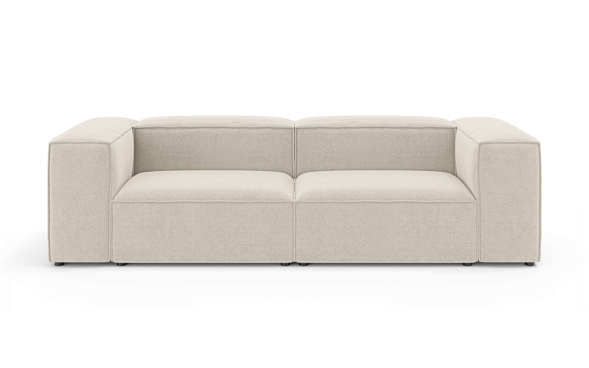 INOSIGN Big-Sofa »HAILY Modularsofa, Maße B/T/H: 260/100/72 cm«, als Modul oder separat verwendbar, für individuelle Zusammenstellung