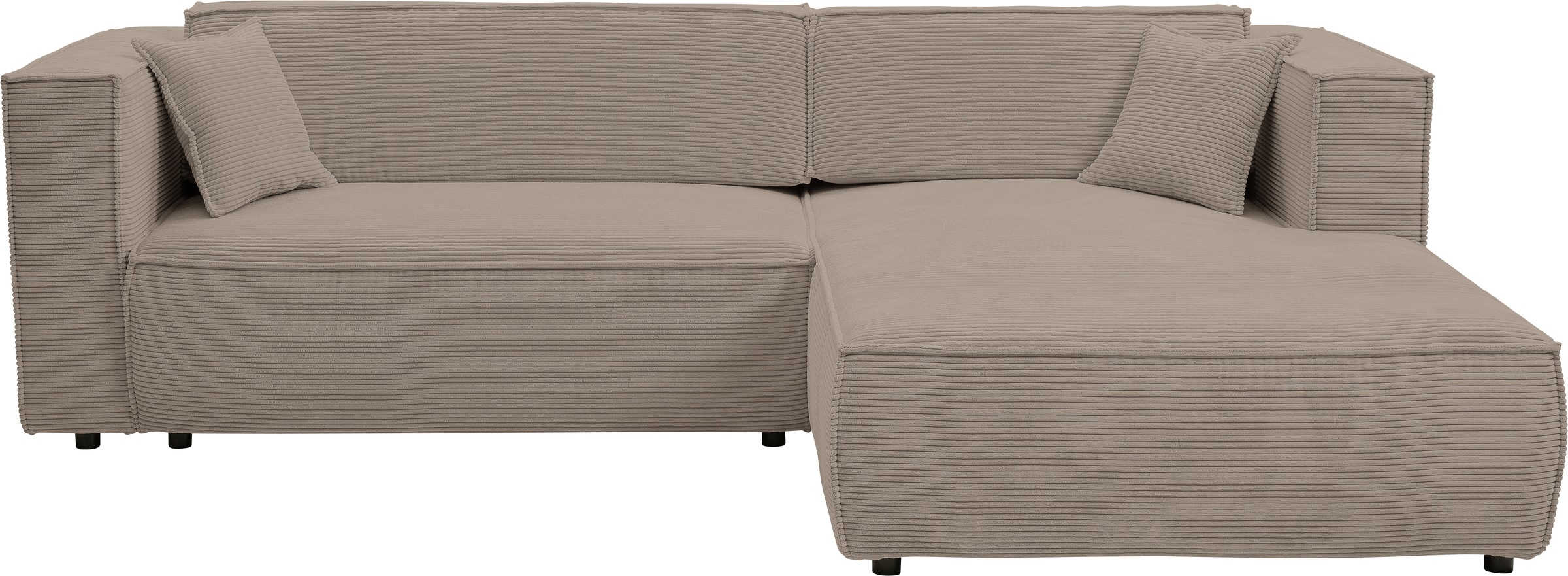 WERK2 Ecksofa »Atlanta-New, modernes Design, Stellmaße 295x182 cm, L-Form, günstig online kaufen