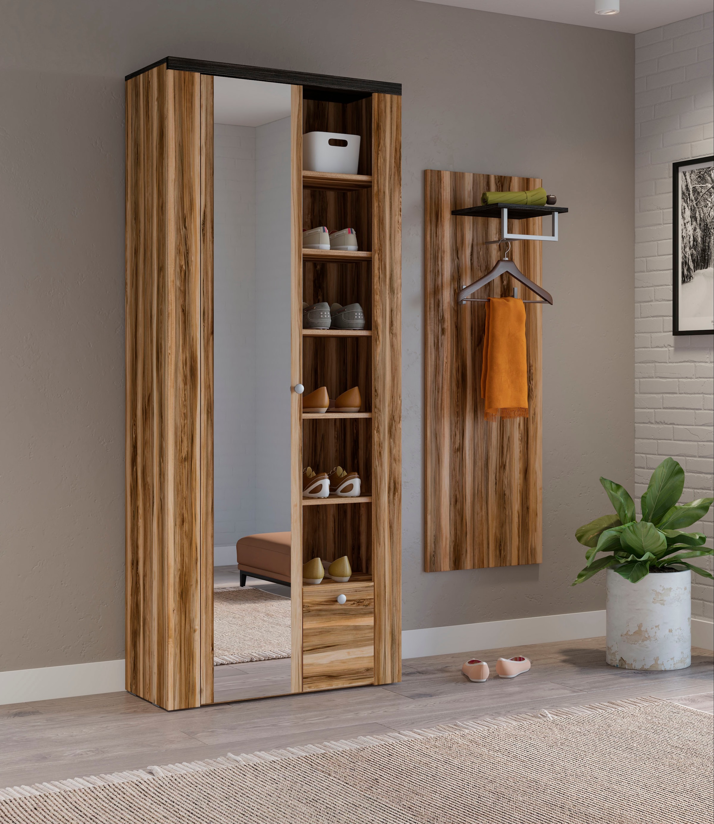 Home affaire Garderobenpaneel »Larona«, Höhe 140 cm
