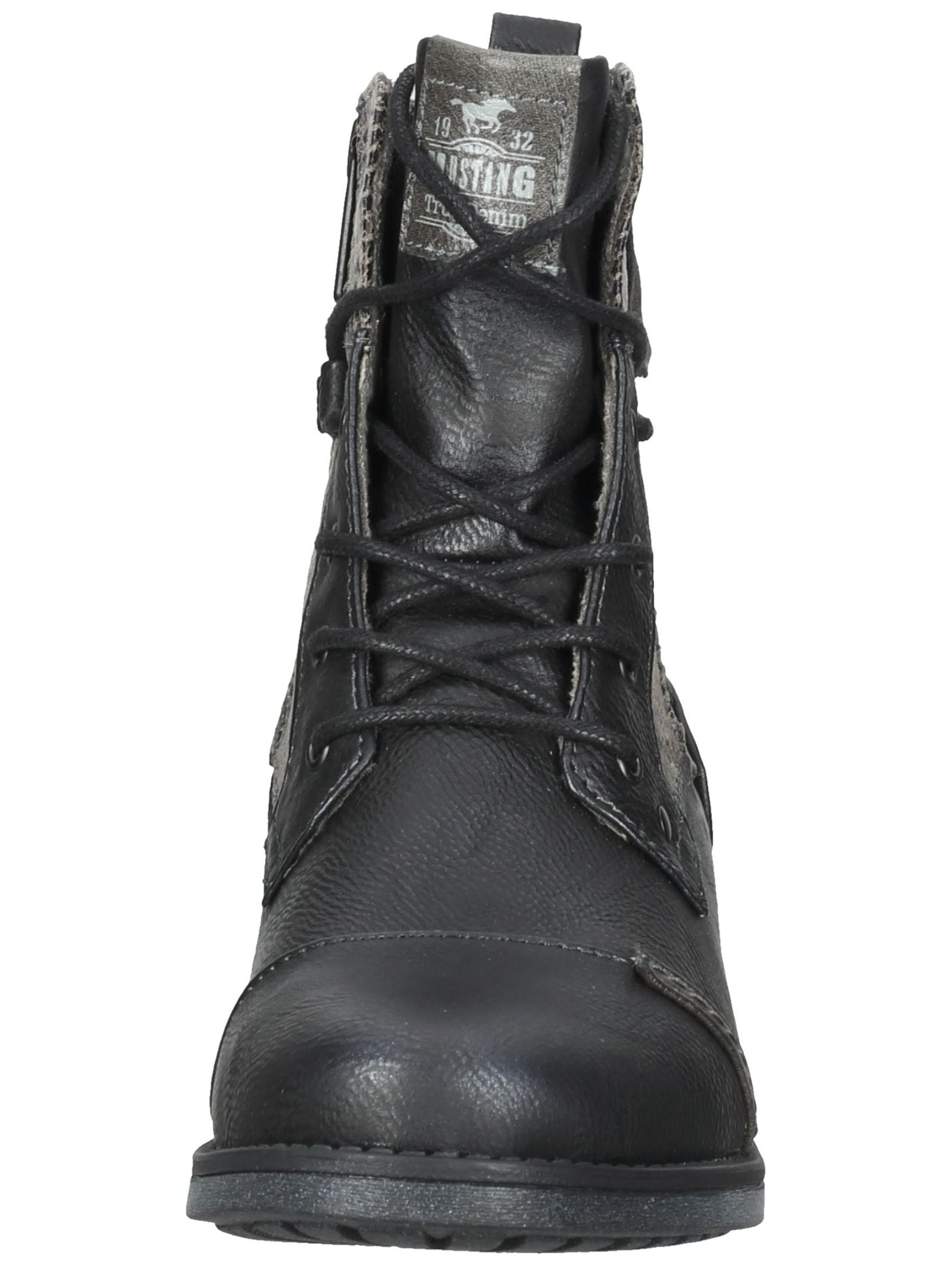 Mustang Shoes Schnürstiefelette »Mustang Shoes Stiefelette Lederimitat«