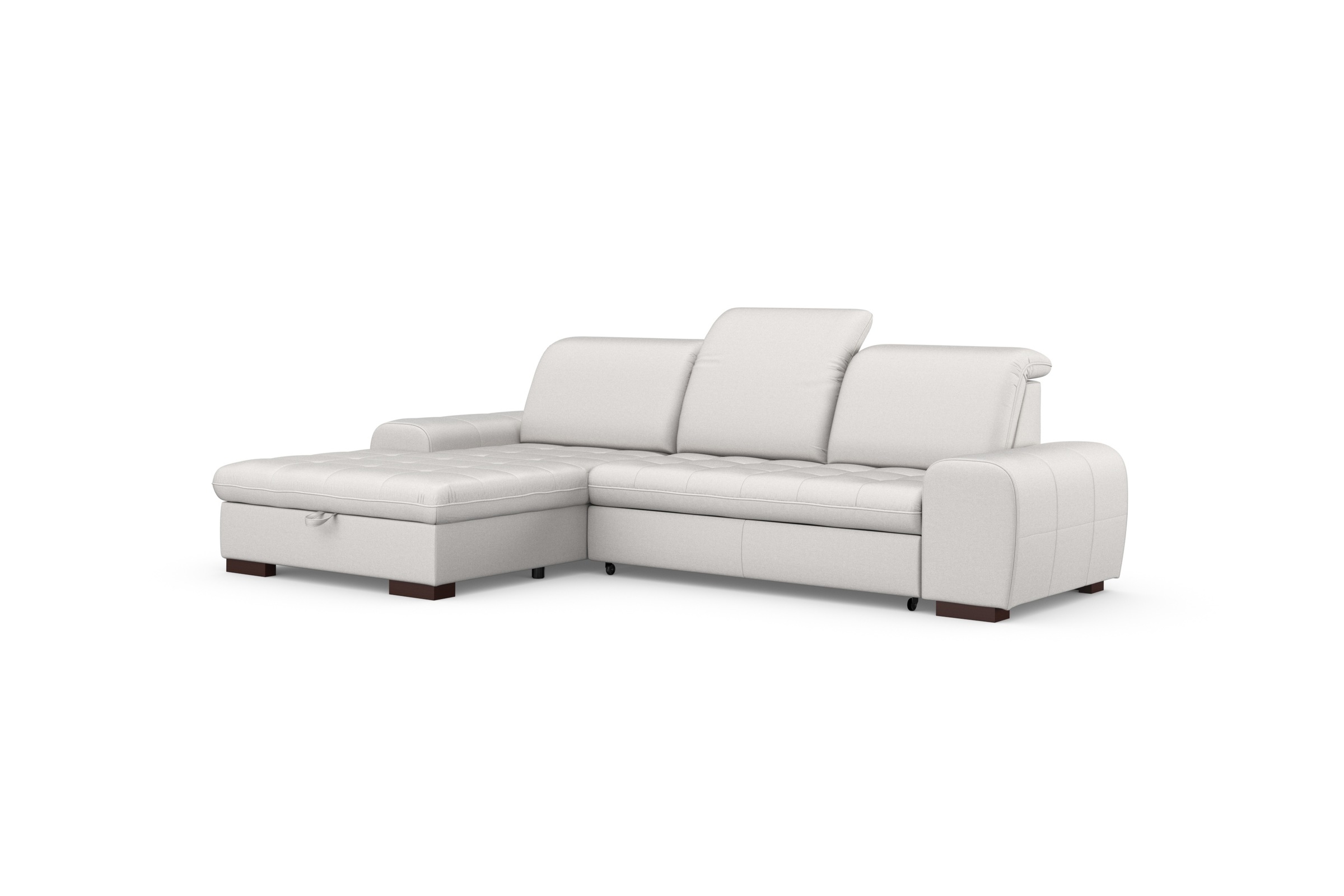 sit&more Ecksofa »Luxor L-Form«, wahlweise mit Bettfunktion, Bettkasten und Kopfteilverstellung