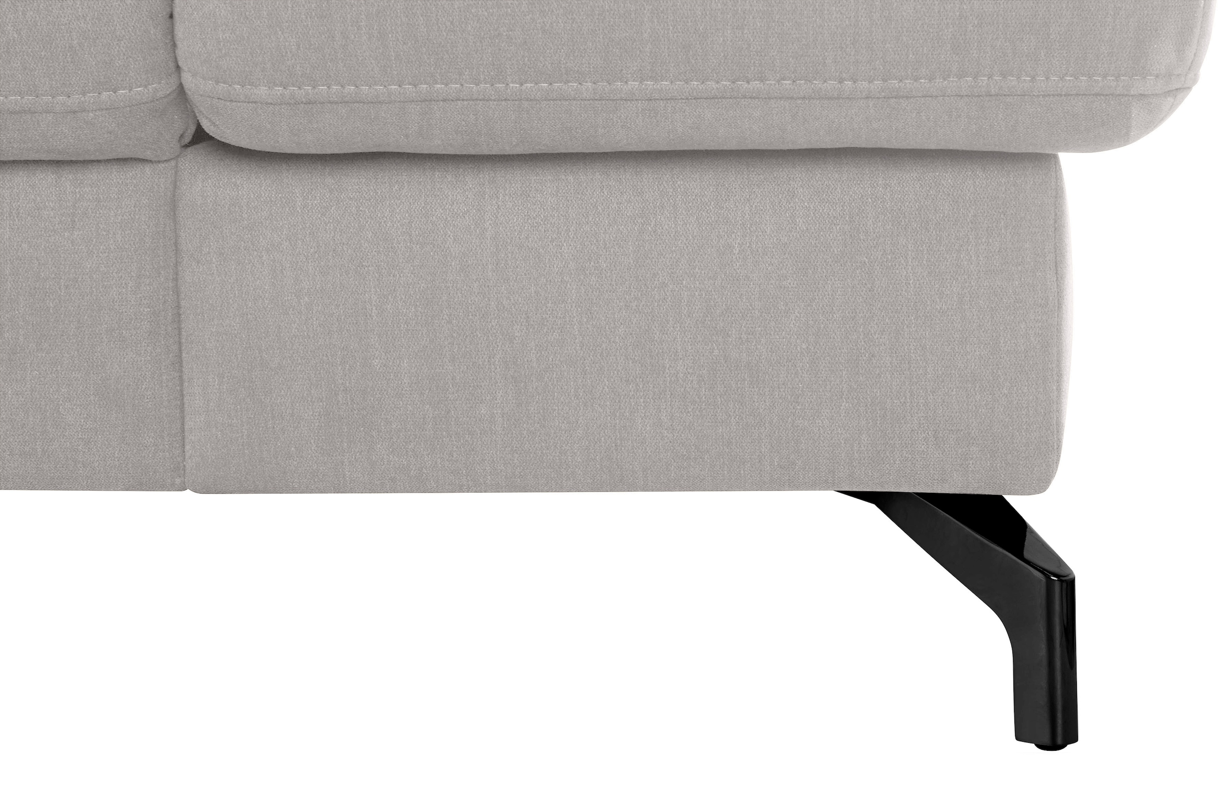 sit&more Wohnlandschaft »Brisbane U-Form«, Fußhöhe 12 cm, inklusive Sitztiefen-, Armteil- und Kopfteilverstellung