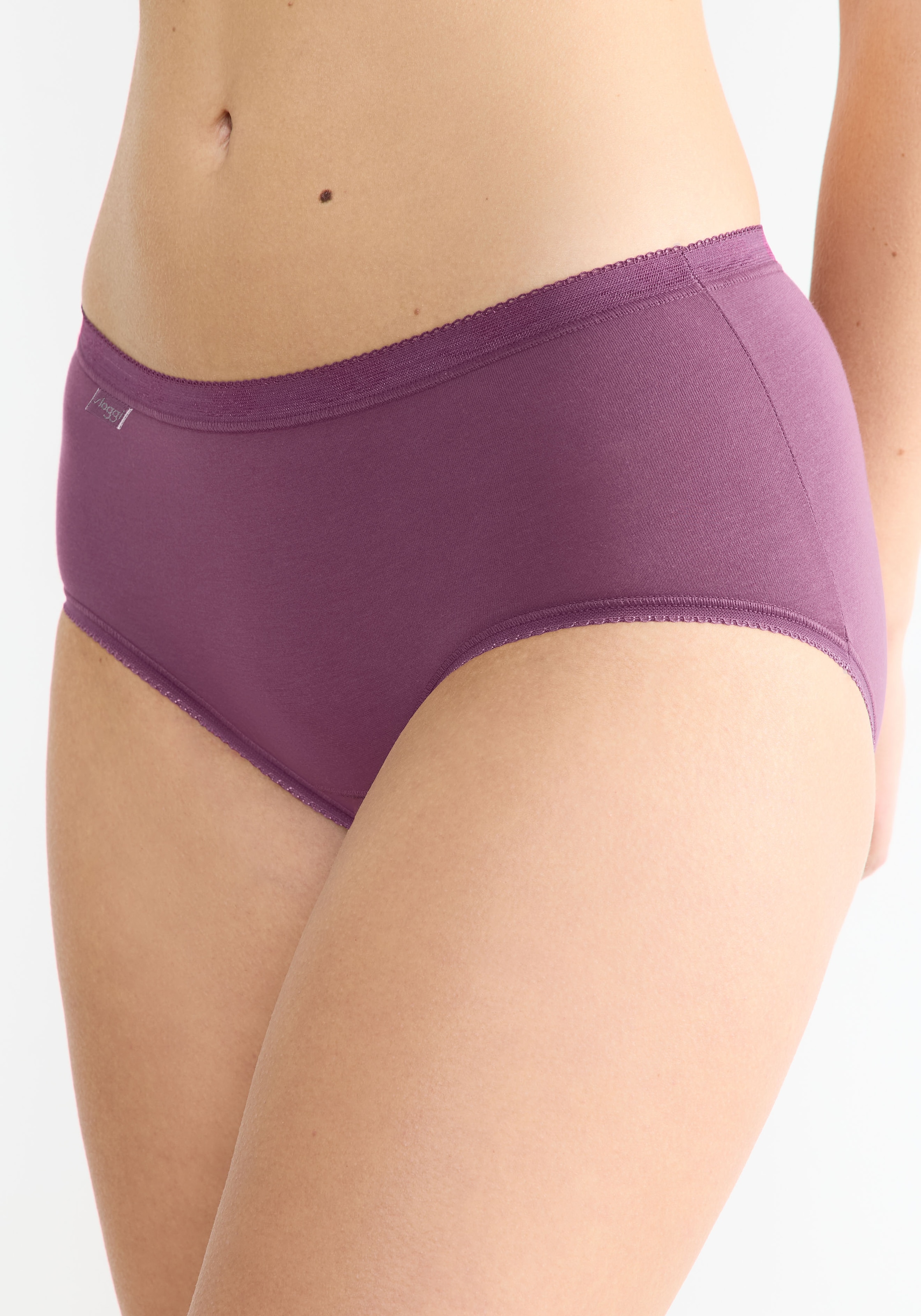 sloggi Slip »Basic+ Midi C3P«, (3er Pack), perfekter Sitz