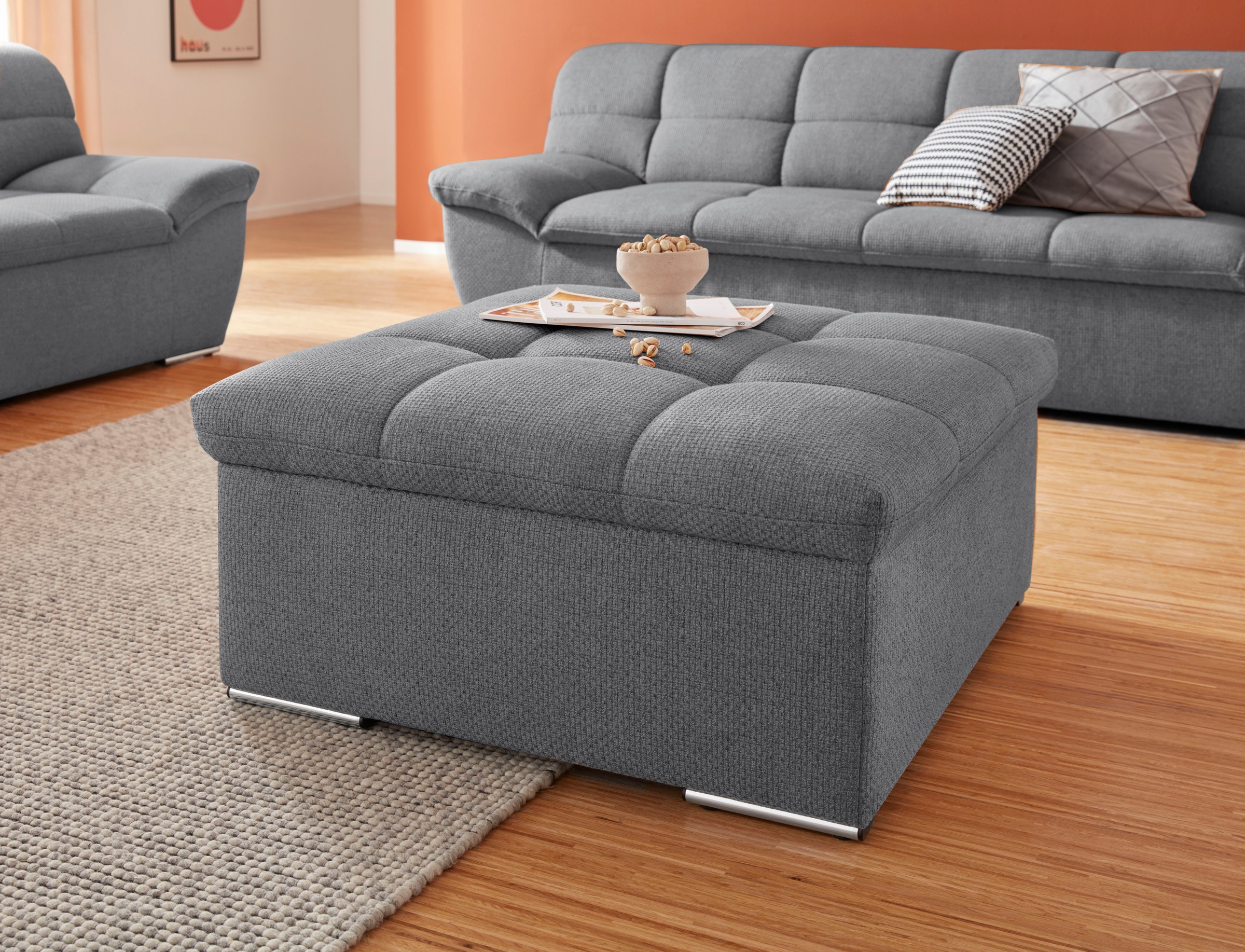 DOMO collection Sitzhocker "Lagoa", in großer Farbauswahl günstig online kaufen