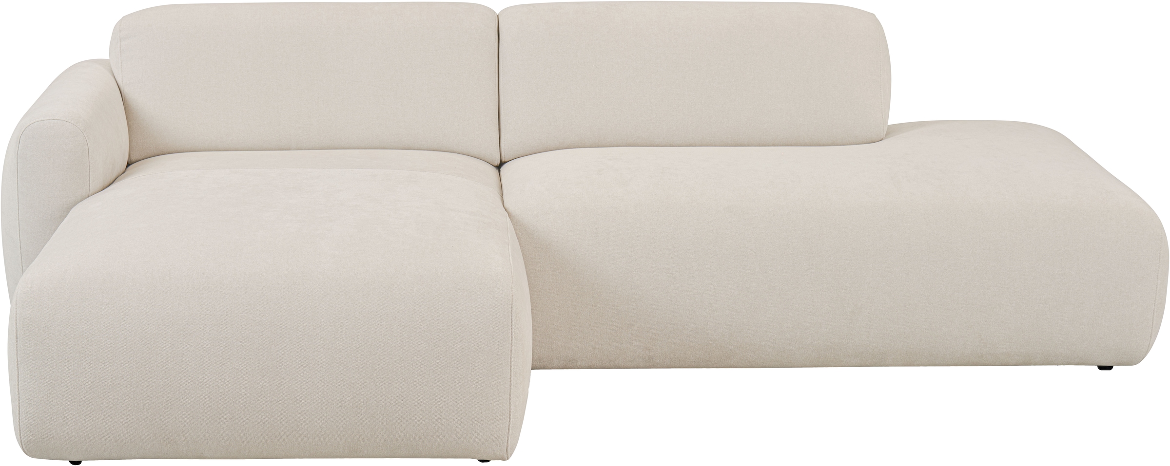 andas Ecksofa »Myrland«, Breite 222 cm, Chenille, Easy Clean Stoff, mit Kaltschaum