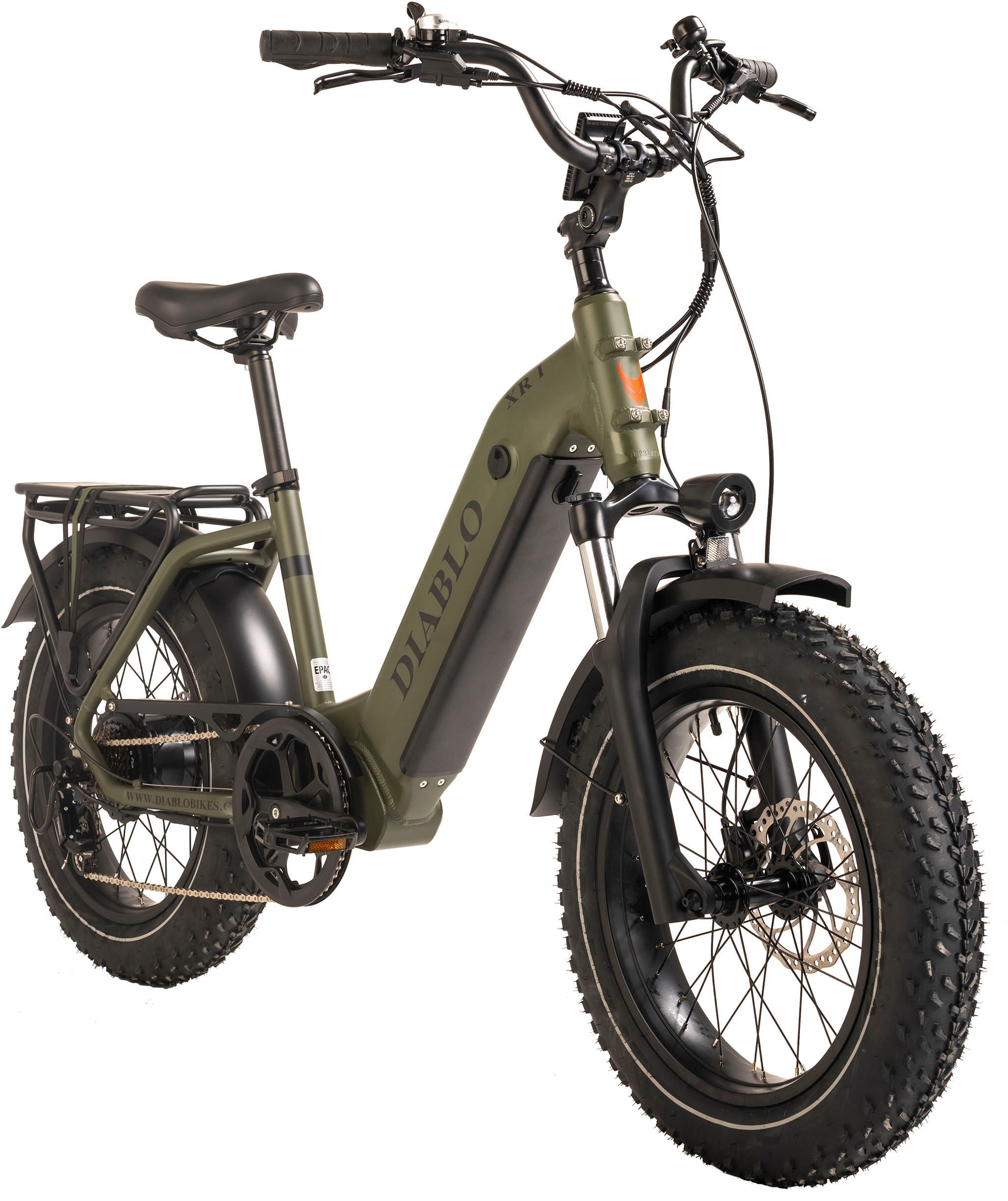 DIABLO BIKES E-Bike »XR1«, 7 Gang, Shimano, Tourney, Heckmotor 250 W, Pedelec, Elektrofahrrad für Damen u. Herren