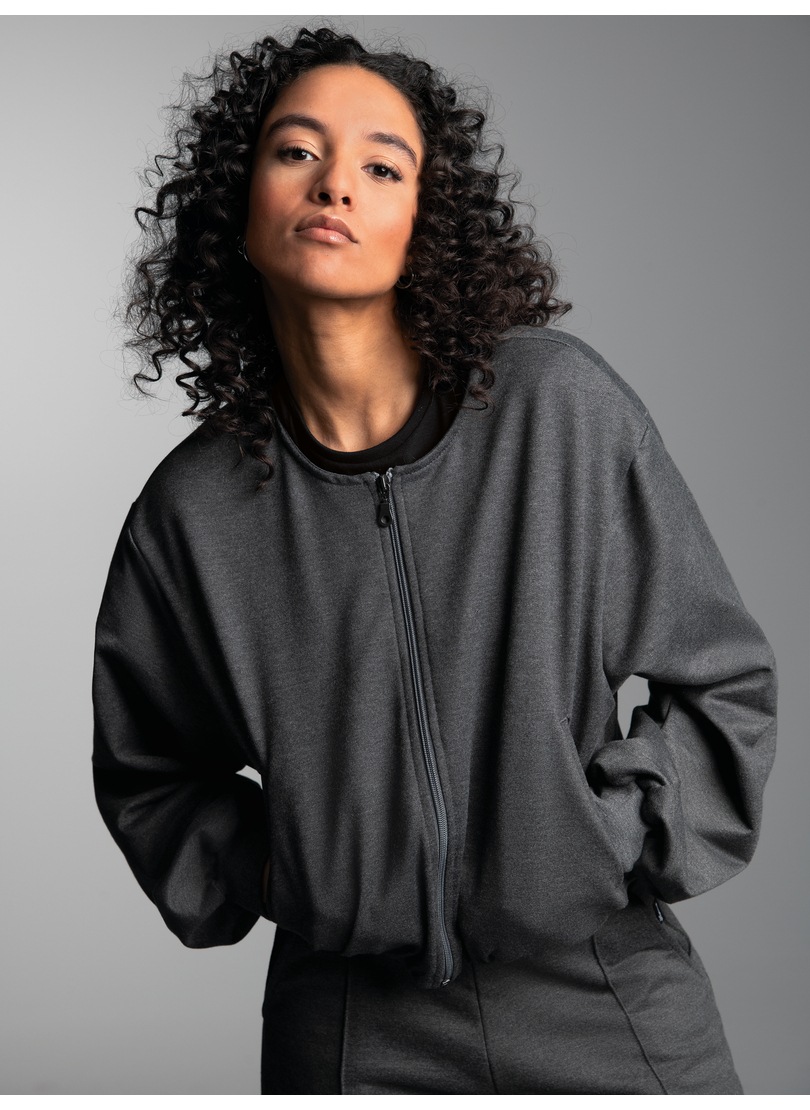 Trigema Sweatjacke »TRIGEMA Oversized Sweatjacke« 1 Stk. tlg.
