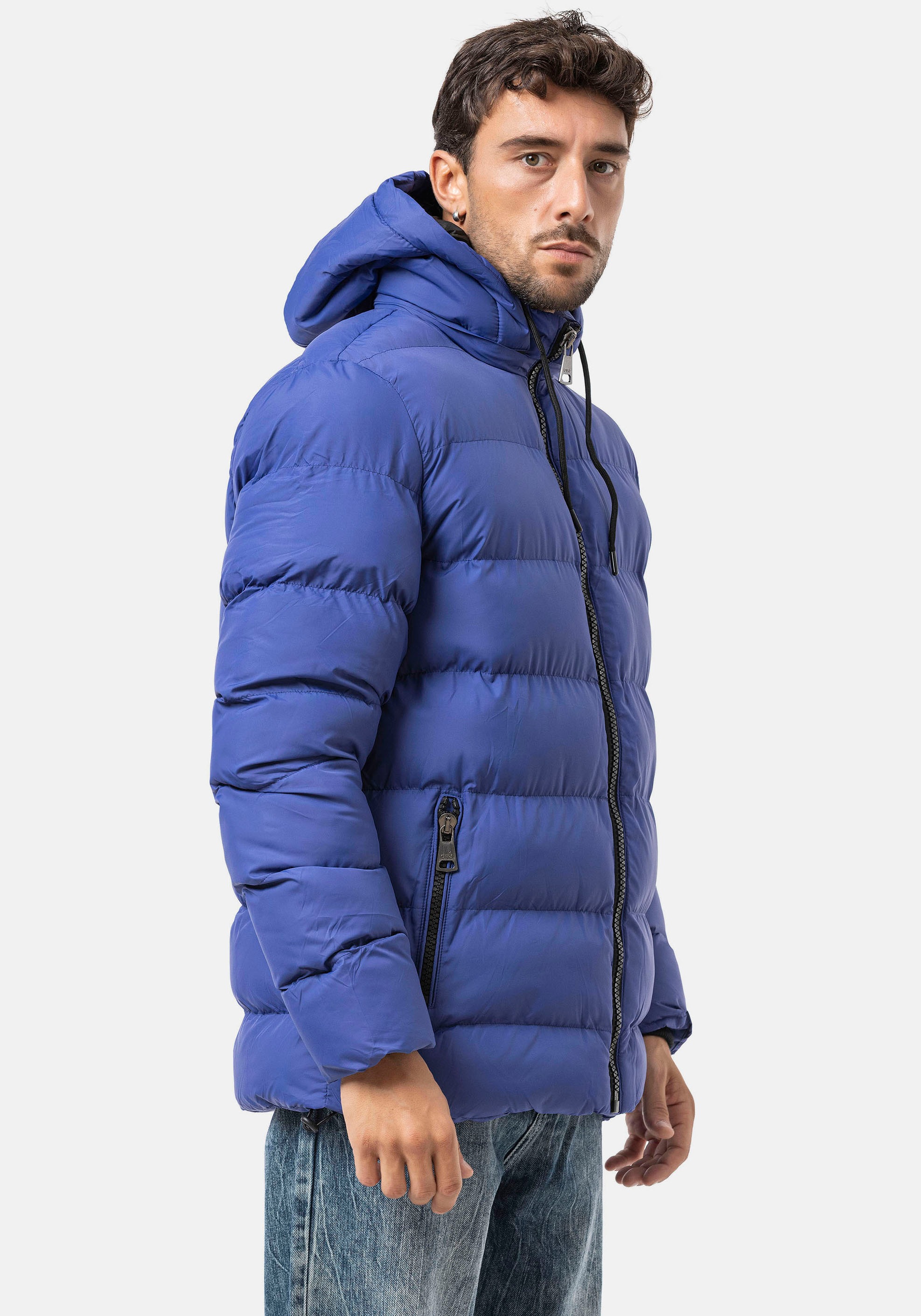 Cipo & Baxx Steppjacke mit Kapuze