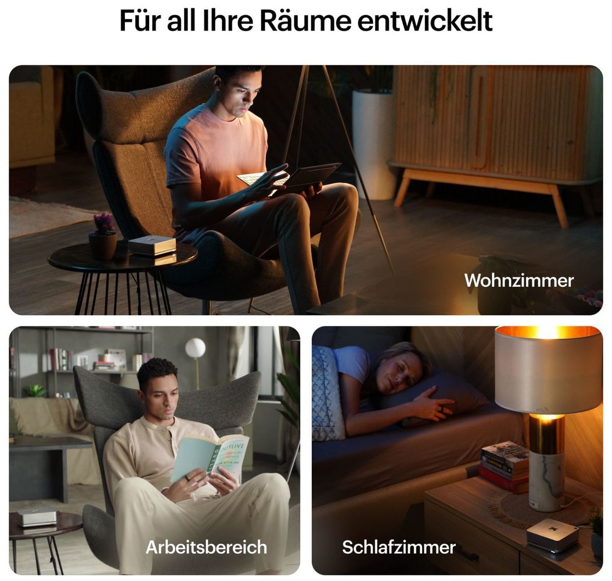 Ultrahuman Raumluft-Qualitätssensor »Smart Home Health Monitor«