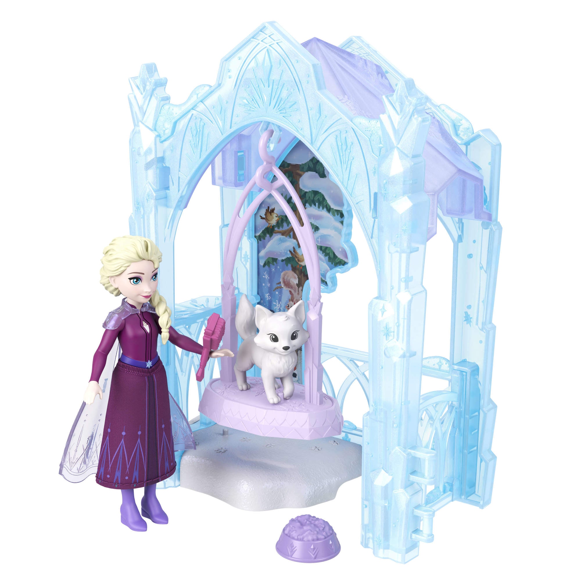 Mattel® Spielwelt »Disney Die Eiskönigin Kleine Puppen Elsa's Icy Hideaway Spielset«