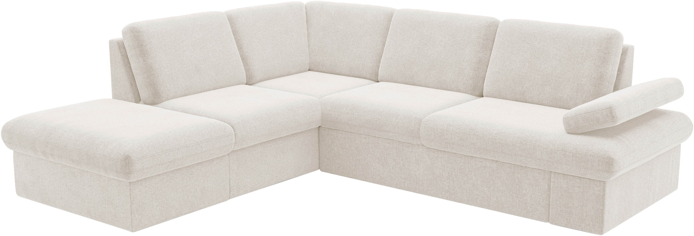 sit&more Ecksofa »Moreno«, mit Armteilverstellung,wahlweise mit Bettfunktion