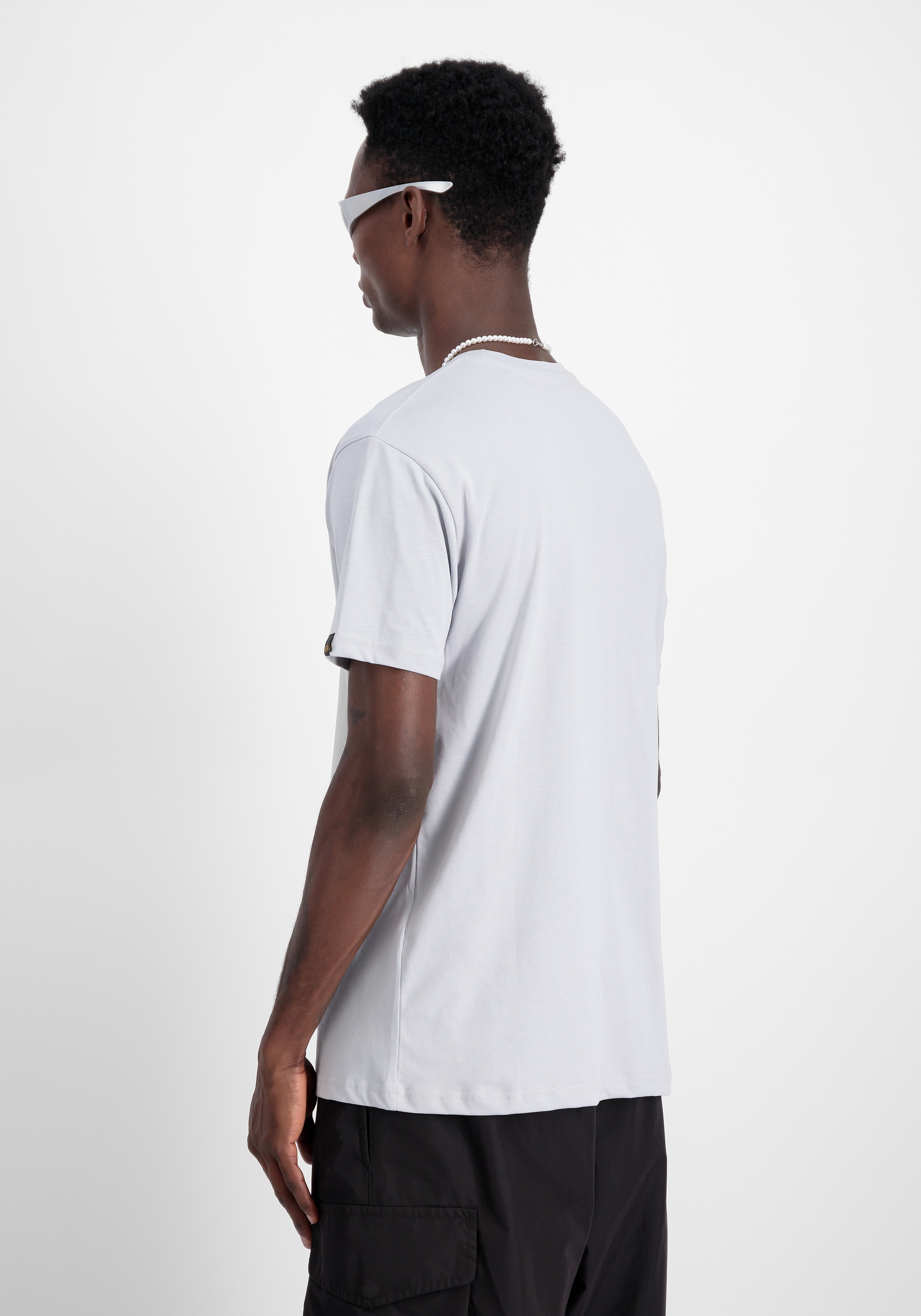 Alpha Industries T-Shirt »Alpha Industries Men - T-Shirts Satin Logo T«