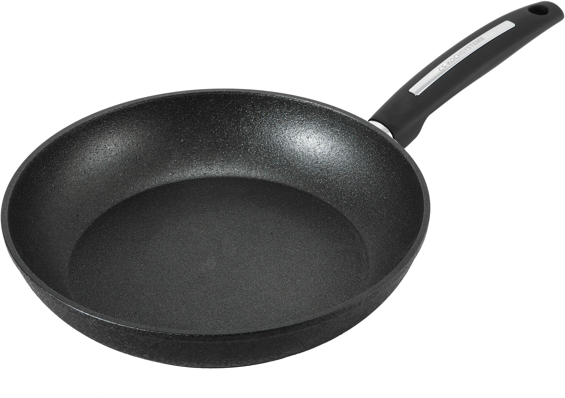 CS KOCH-SYSTEME Bratpfanne »Münster« Aluminiumguss 1 Stk. tlg. Induktion schwarz