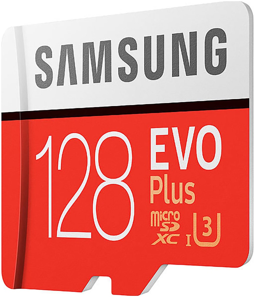 Samsung Speicherkarte »microSDXC 128 GB EVO Plus« (128 GB UHS-I Class 10 100 MB/s Lesegeschwindigkeit)
