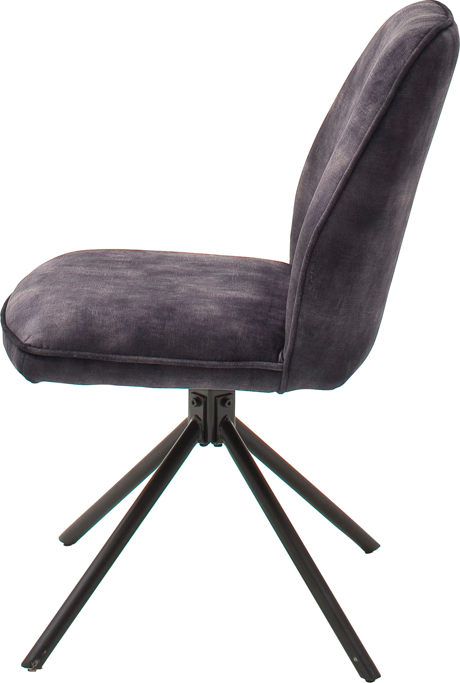 MCA furniture Esszimmerstuhl »Ottawa«, (Set), 2 St., Vintage, Vintage Veloursoptik mit Keder, Stuhl belastbar bis 120 Kg