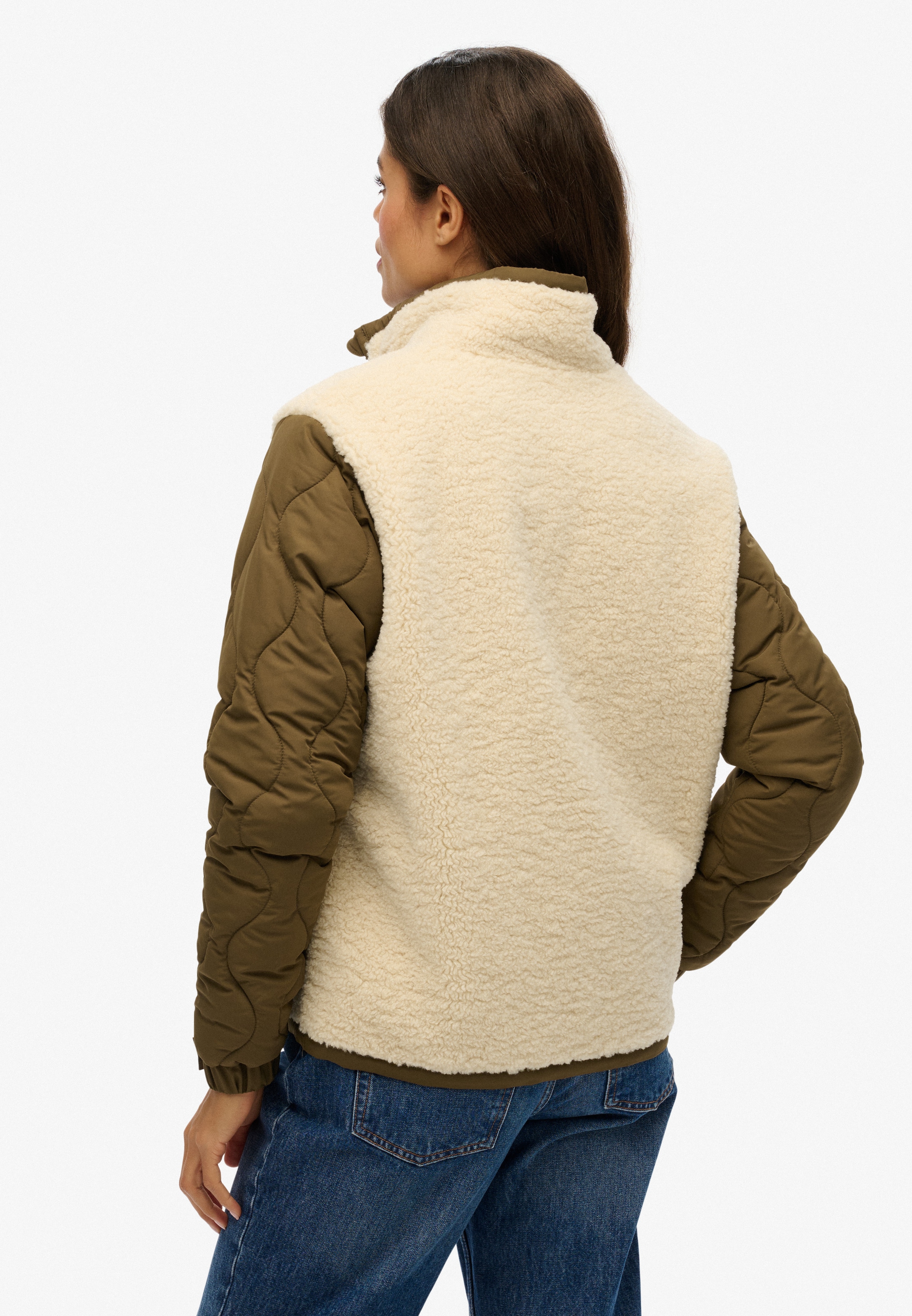 Superdry Parka »FLEECE HYBRID JACKET«