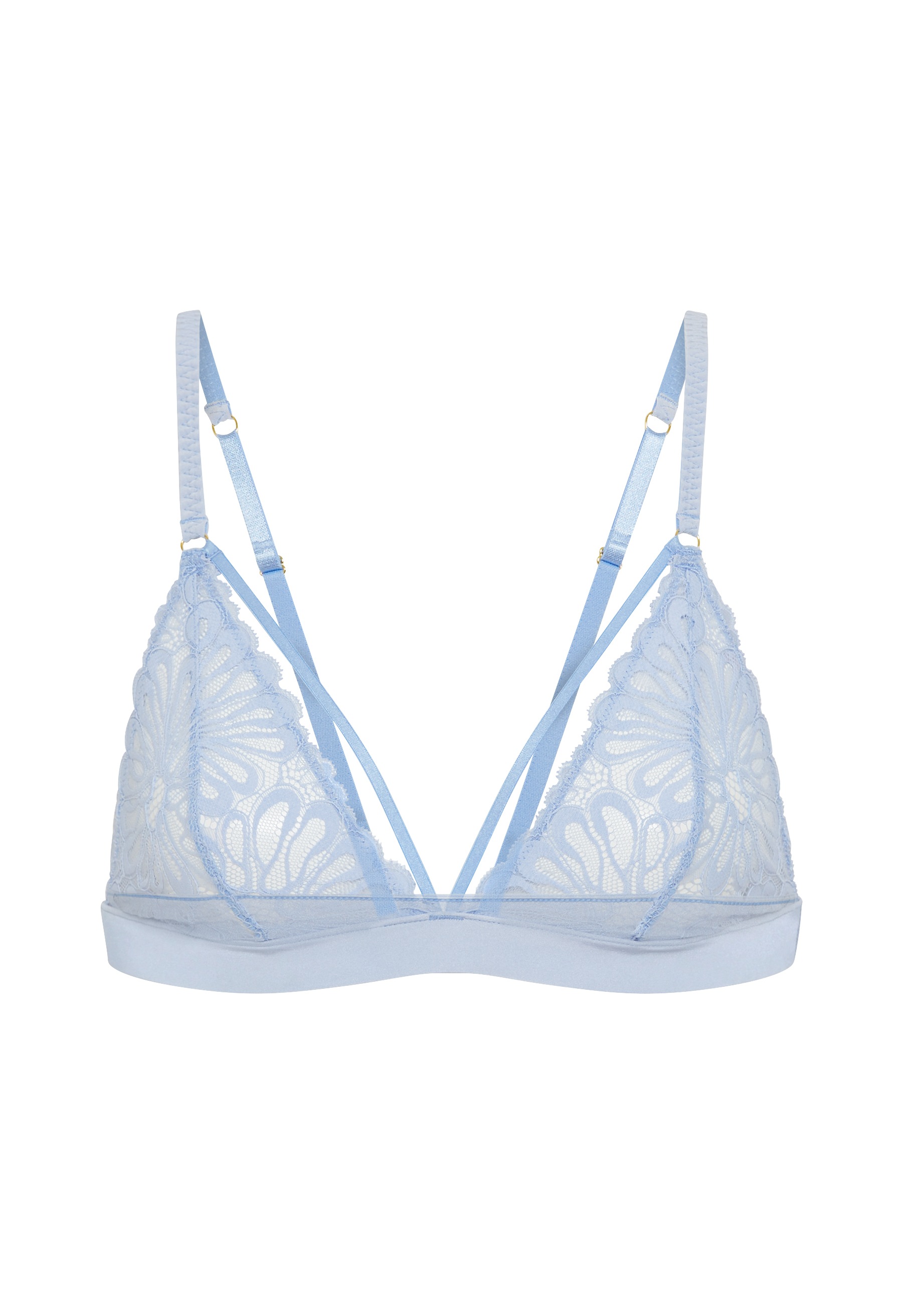 LSCN by LASCANA Bralette, aus blättriger Spitze
