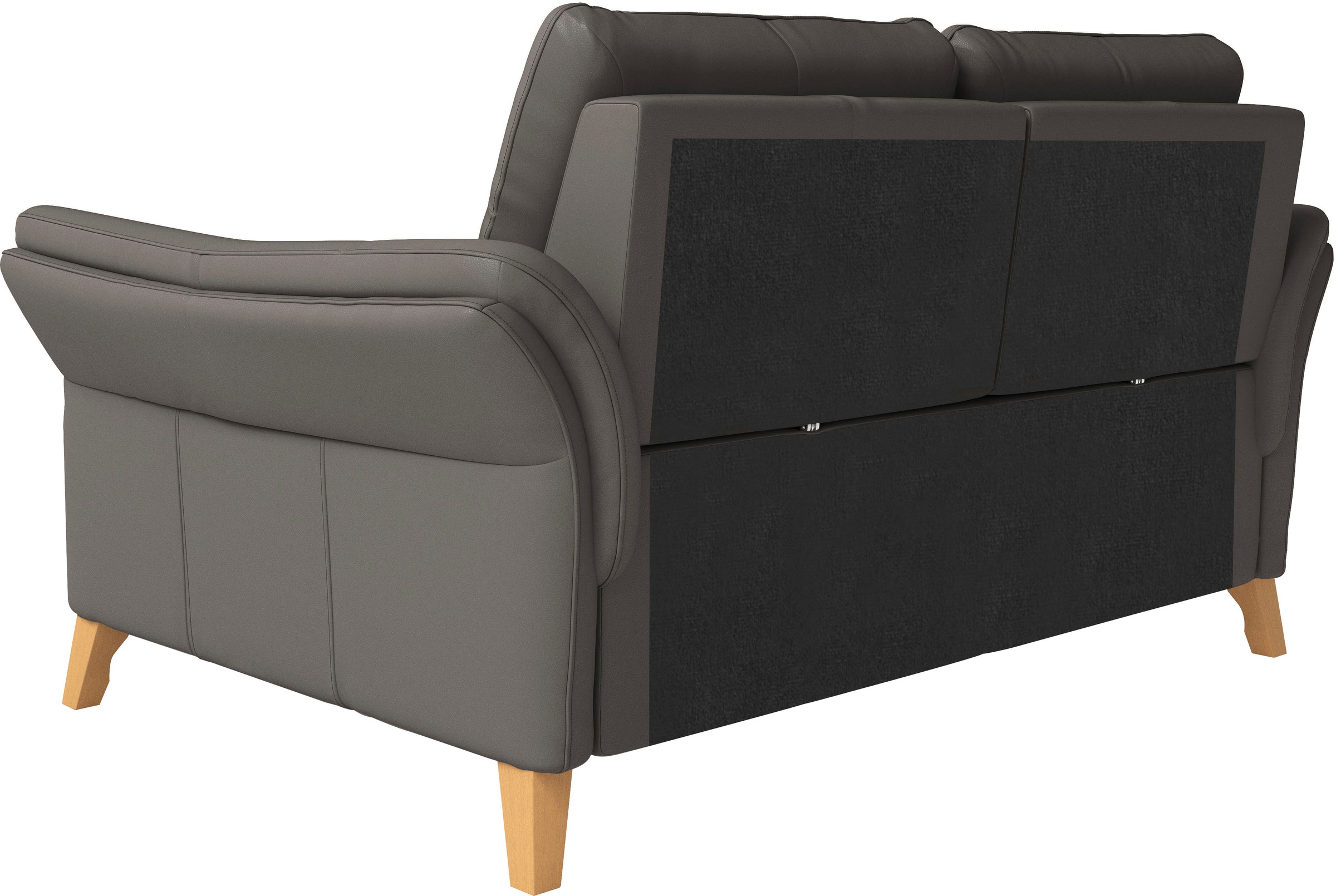 sit&more 3-Sitzer »Göteborg«, inklusive Sitztiefenverstellung und Federkern