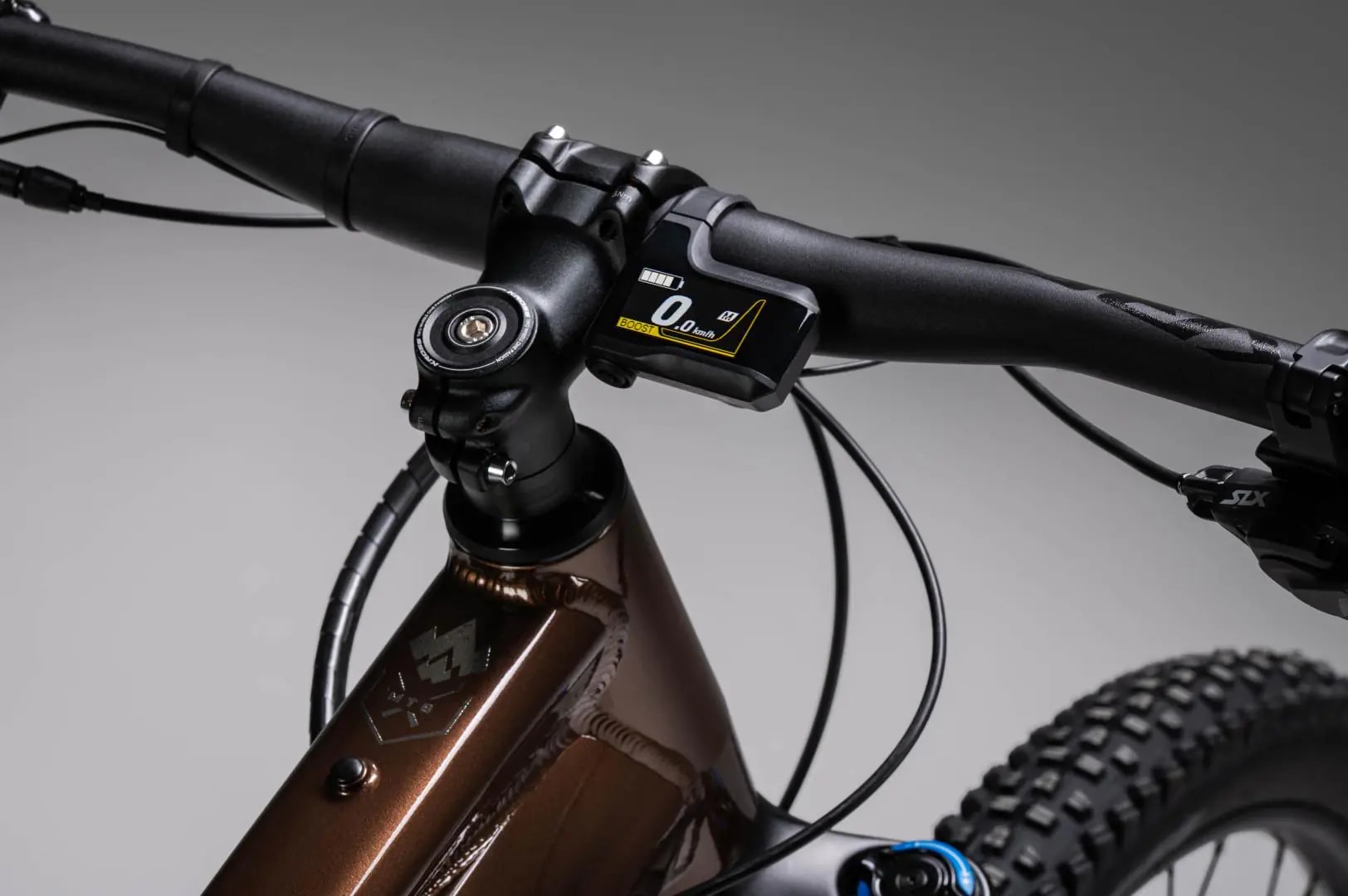 Kross »E-MTB Fully 29" Grist Boost 3.0 braun 12 Gänge - Shimano Mittelmotor« 12 Gang Shimano DEORE SLX M7100 Schaltwerk Kettenschaltung Mittelmotor 250 W SHIMANO 36 V/250 W, Mittelmotor EP800