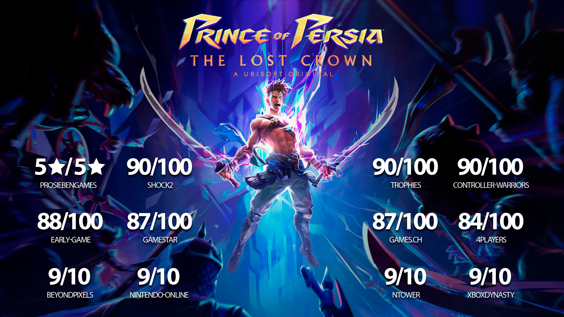 4. Bild von UBISOFT Spielesoftware »Prince of Persia: The Lost Crown«, PlayStation 5