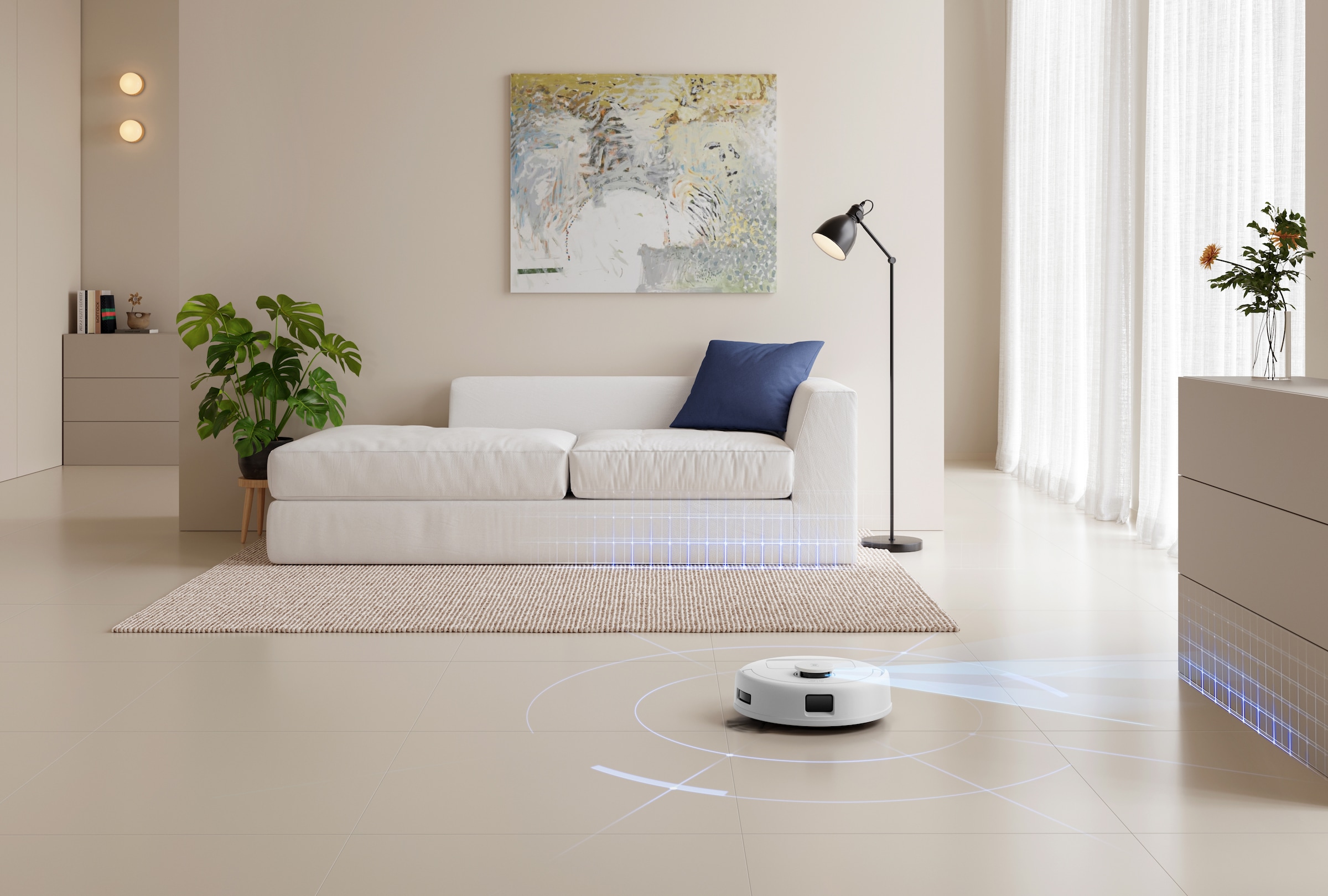 ECOVACS Nass-Trocken-Saugroboter »DEEBOT mini«, Großartig klein und kraftvoll