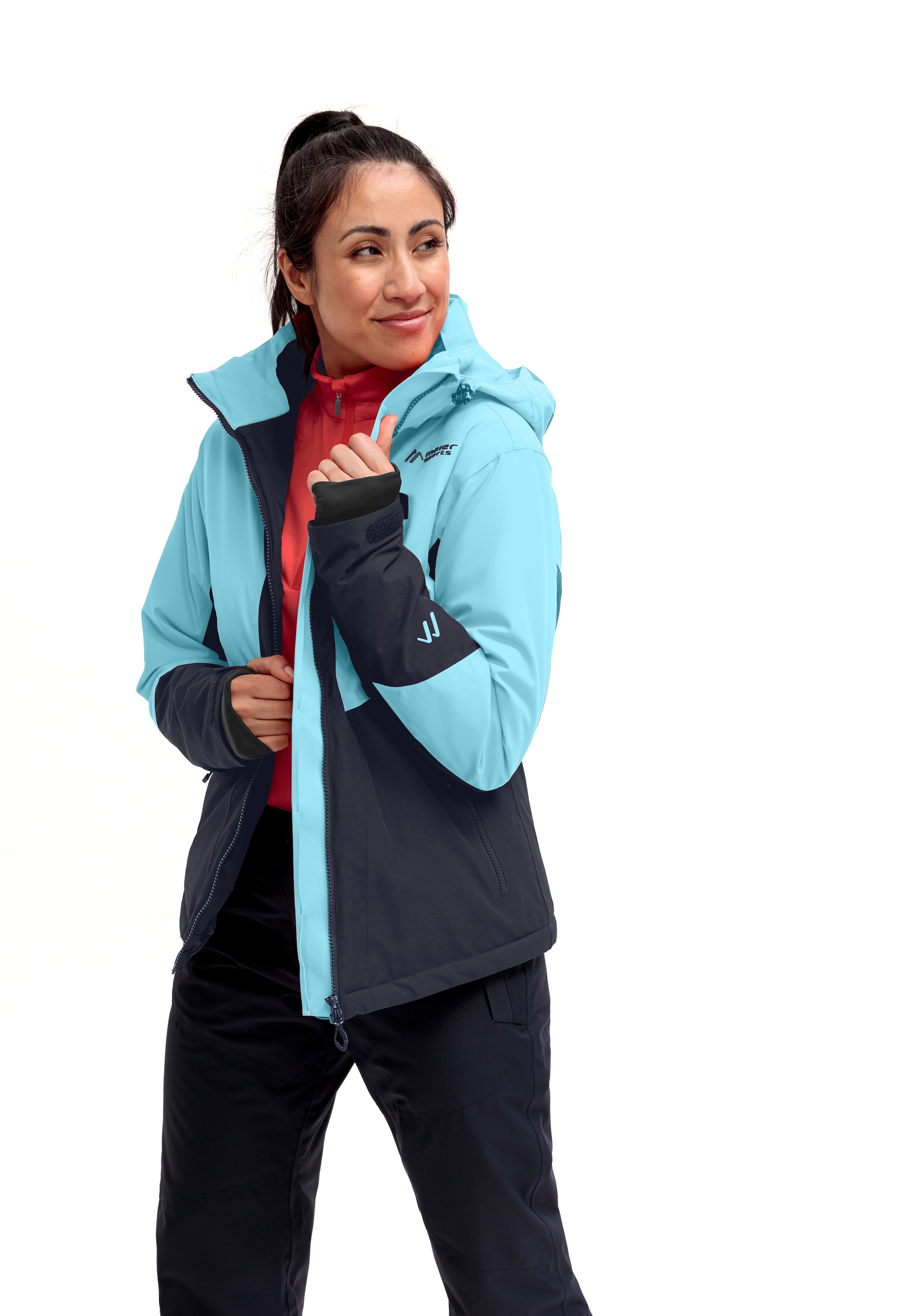 Maier Sports Skijacke »Campigna W« Damen Winterjacke wasserdicht u. atmungsaktiv