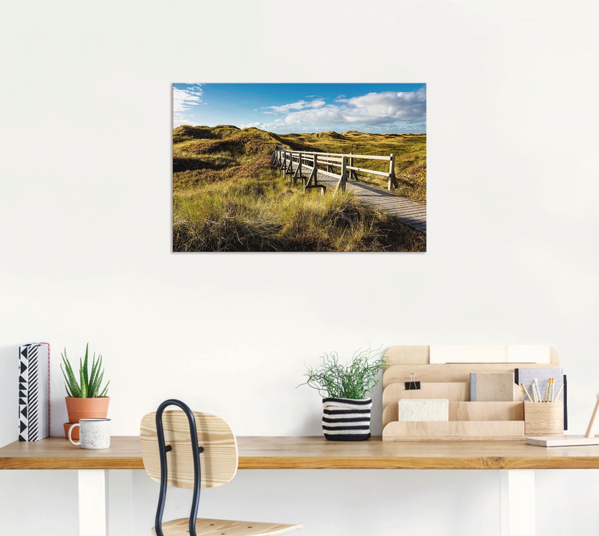 Artland Wandbild »Landschaft in den Dünen Insel Amrum« Küste 1 Stk. tlg. al günstig online kaufen