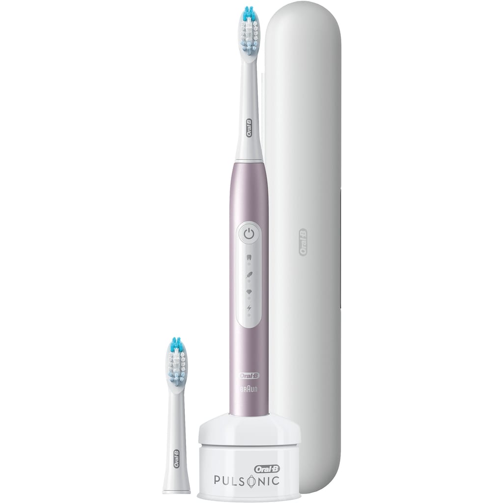 Oral-B Schallzahnbürste »Pulsonic Slim Luxe 4500«, 2 St. Aufsteckbürsten