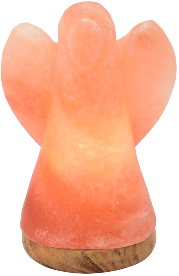 HIMALAYA SALT DREAMS Salzkristall-Tischlampe »Engel«, Leuchtmittel E14   Le günstig online kaufen