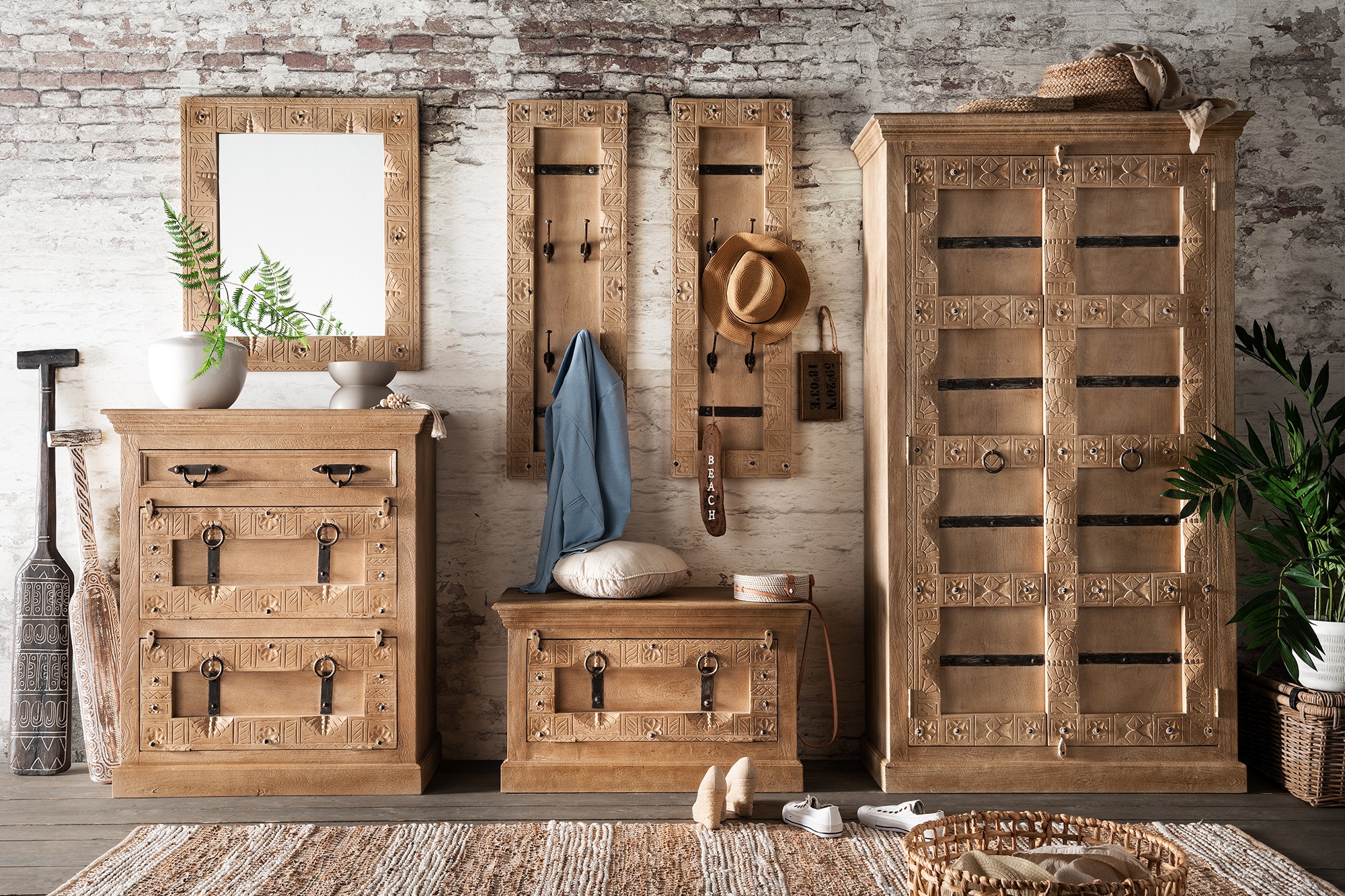 SIT Garderoben-Set Set, Dielen-Set, 6 Stk. tlg. günstig online kaufen