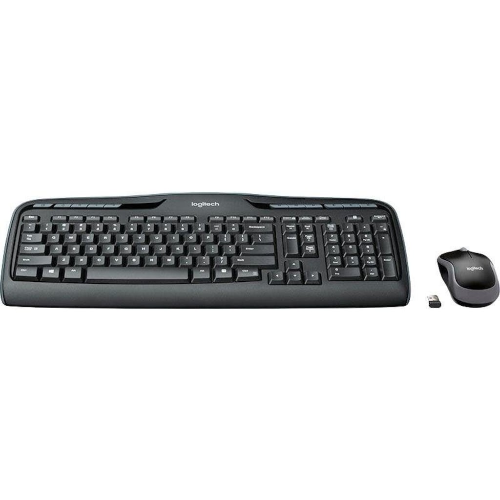 Logitech Tastatur- und Maus-Set »Wireless Combo MK330«
