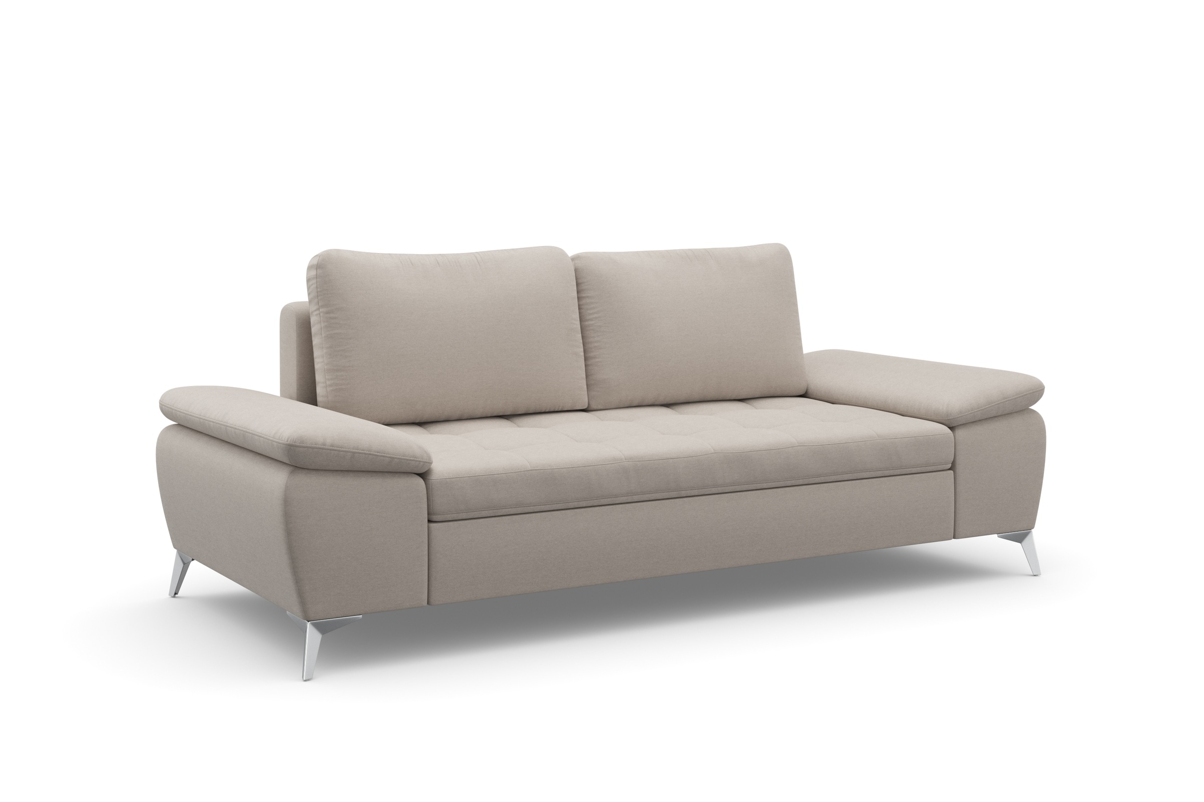 sit&more 2,5-Sitzer »Latigo«, mit hochwertigen Metallfüßen