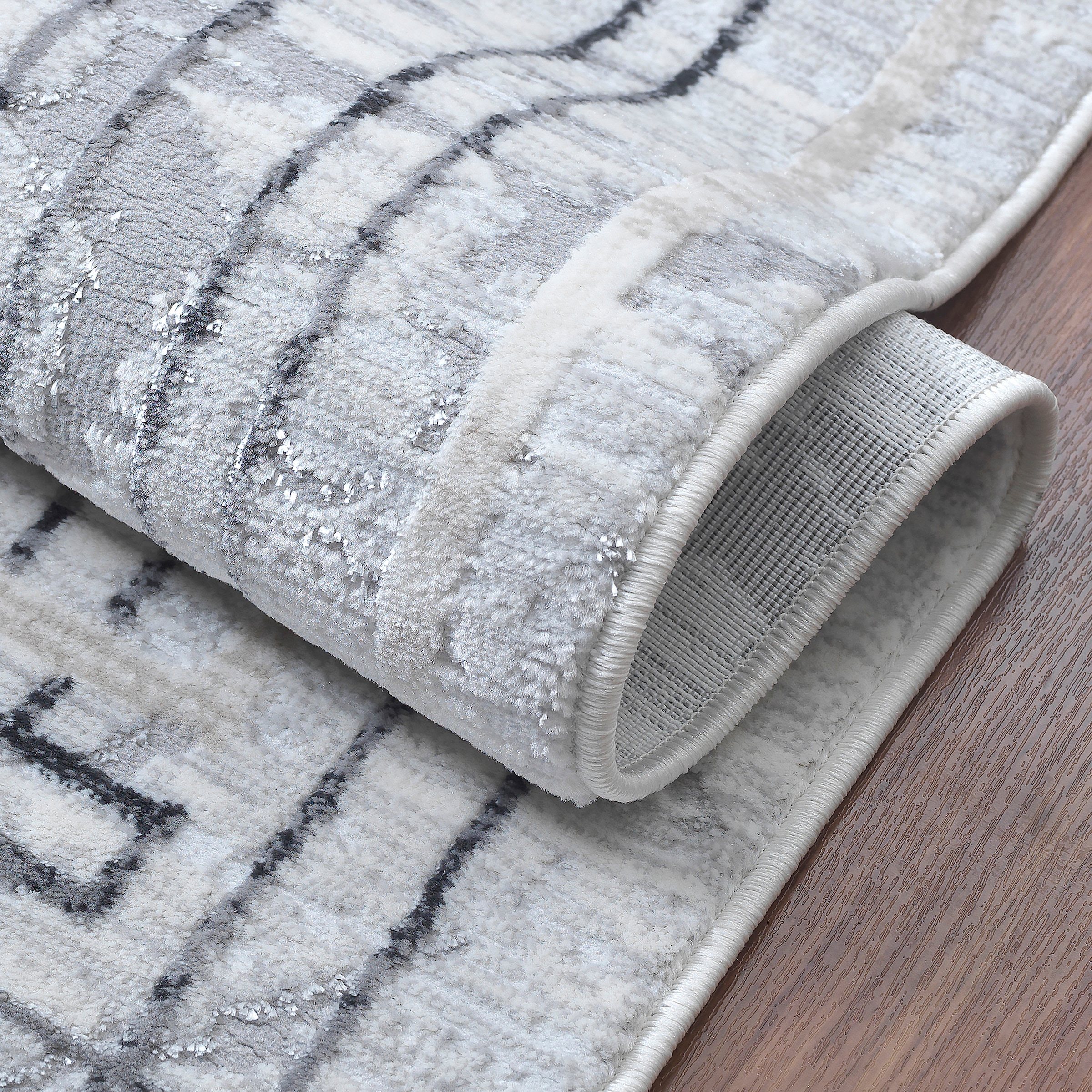 Sanat Teppich »Harmony 3214«, rechteckig, 12 mm Höhe, abstrakter Kurzflorteppich, Wohnzimmer, auch als Läufer