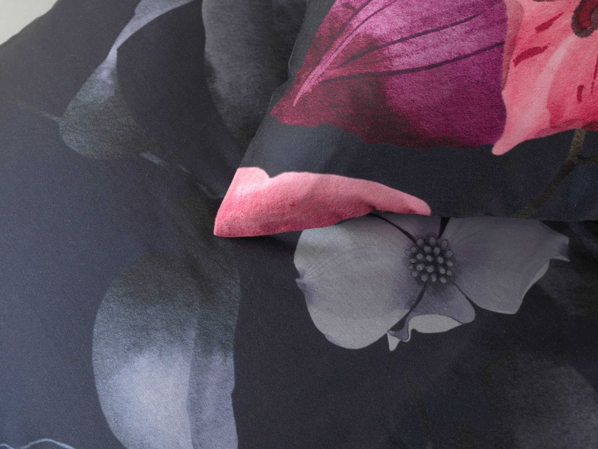 Heckett & Lane Bettwäsche »Tropici« 2 Blumen Design, 100% Baumwolle ab 135x200 cm.