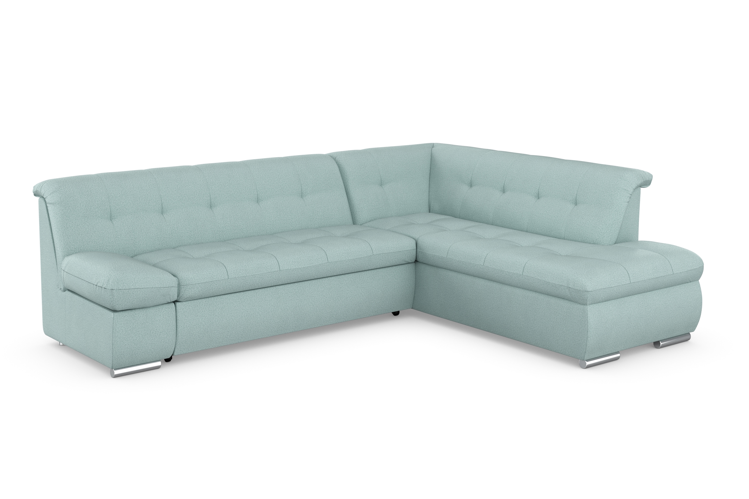 DOMO collection Ecksofa »Mona L-Form«, wahlweise mit Bett- und Armlehnfunkt günstig online kaufen