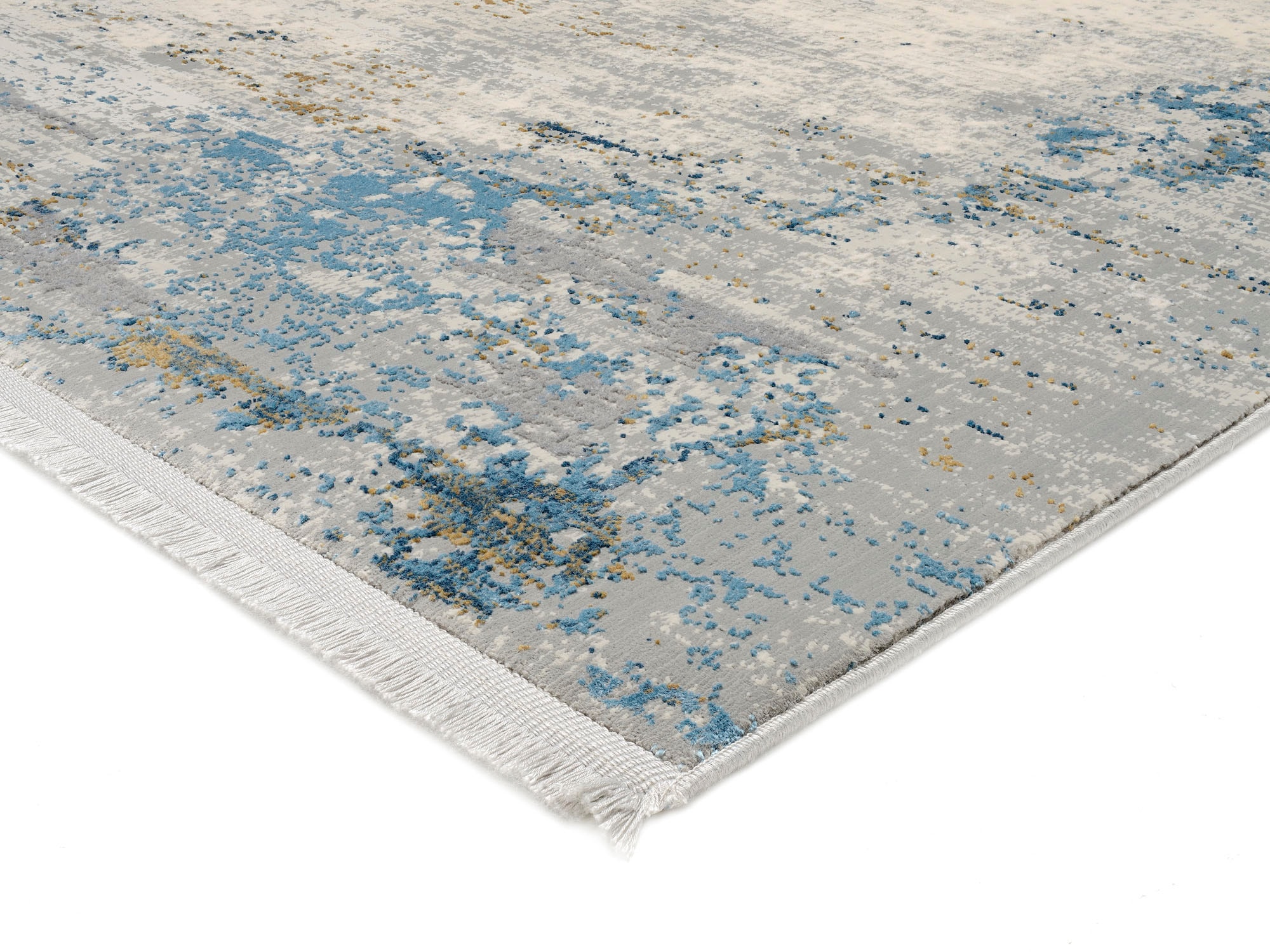 OCI DIE TEPPICHMARKE Teppich »ELEMENTS NAPALI« rechteckig 8 mm Höhe Kurzflor, dezenter Glanz, Viskose, Wohnzimmer