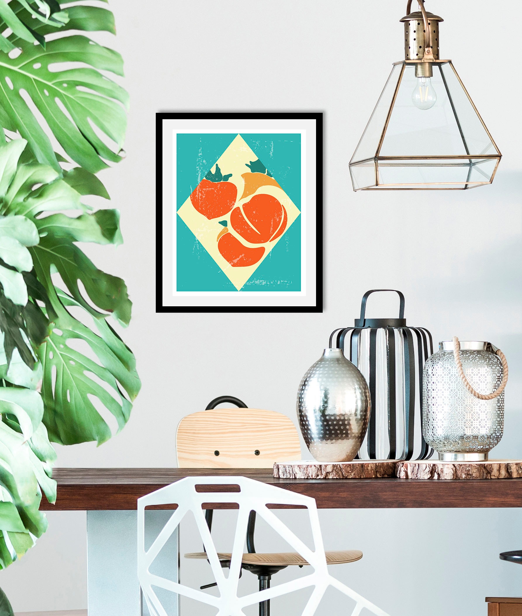 queence Bild »Fine«, Obst-Obst Bilder-Essen-Lebensmittel-Kunst-Abstrakt-Fig günstig online kaufen