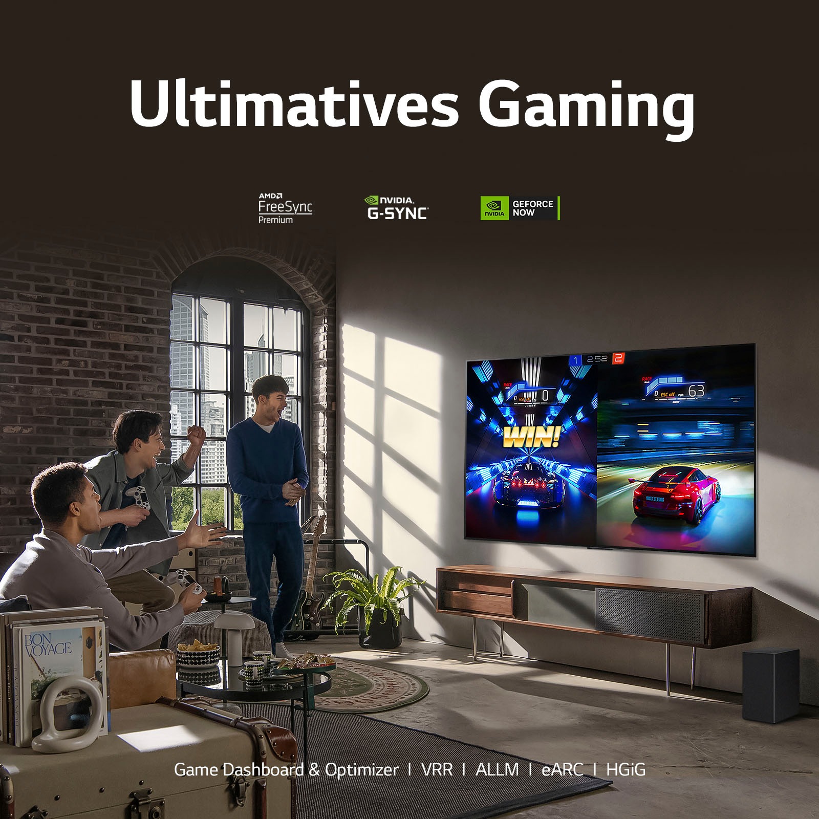 LG OLED-Fernseher »OLED55G39LA«, 4K Ultra HD, Smart-TV, OLED evo, α9 Gen6 4K AI-Prozessor, Brightness Booster Max