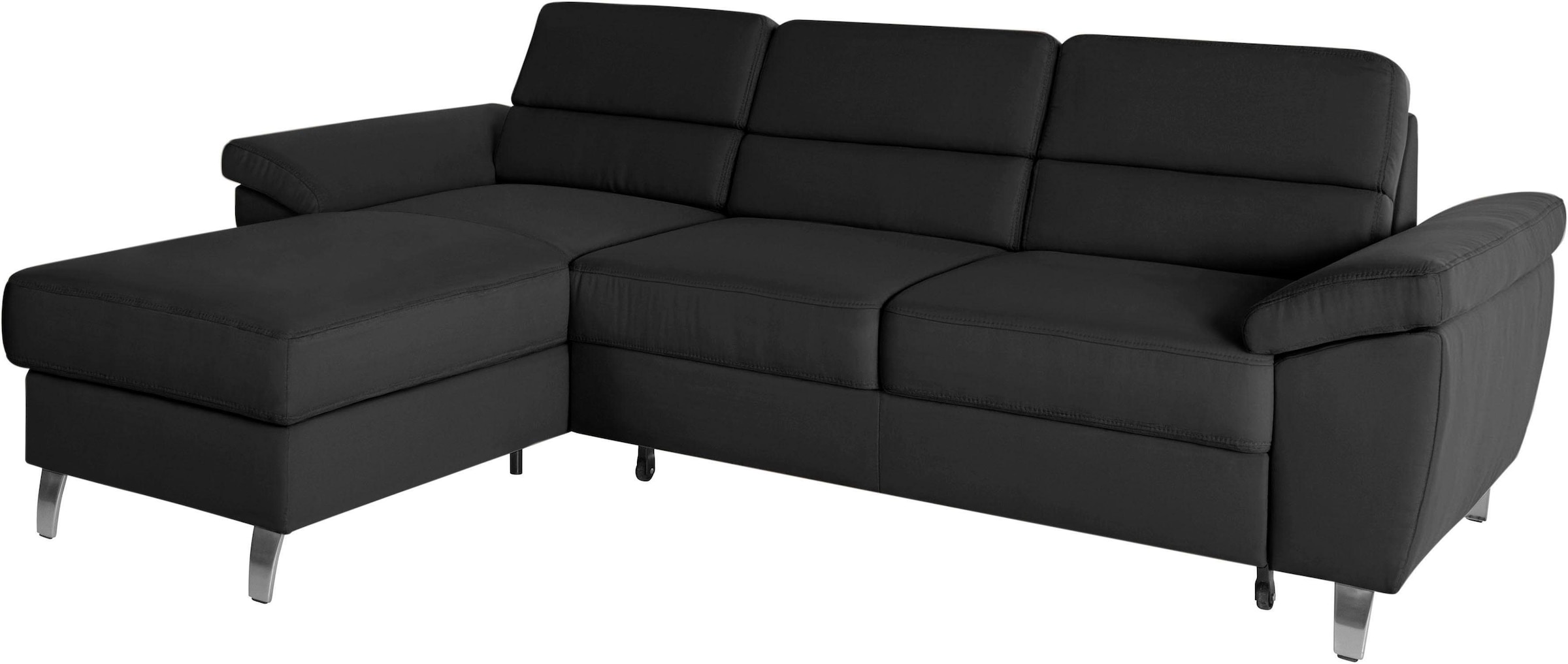 sit&more Ecksofa »Sorano L-Form«, wahlweise mit Bettfunktion und Bettkasten günstig online kaufen
