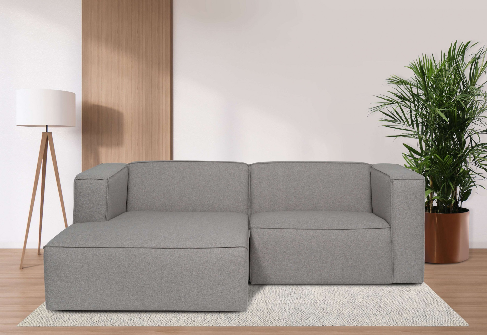 andas Ecksofa »Dalby, L-Form,«, extra tiefe Sitzfläche, mit Kedernaht, angenehmer Sitzkomfort